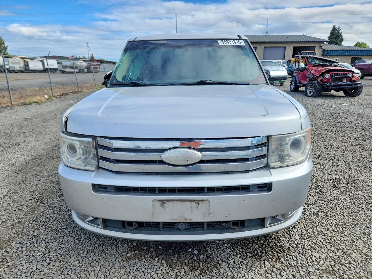 2012 Ford Flex Limited Silver vin: 2FMHK6DC1CBD01251