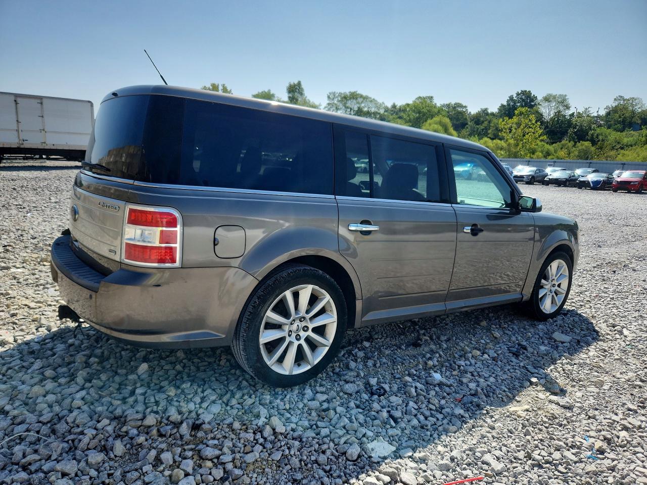 2012 Ford Flex Limited Tan vin: 2FMHK6DC1CBD05235