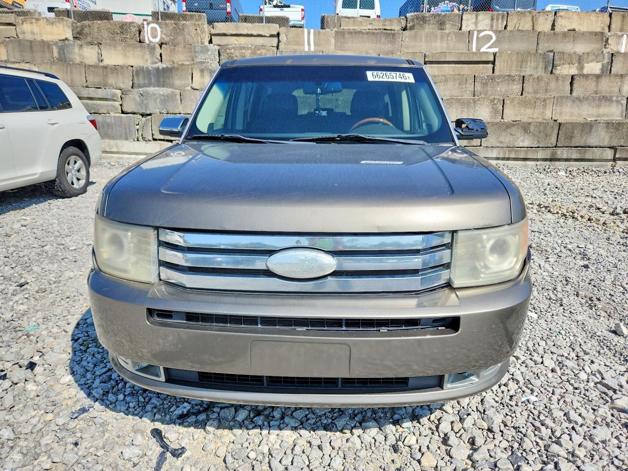 2012 Ford Flex Limited Tan vin: 2FMHK6DC1CBD05235