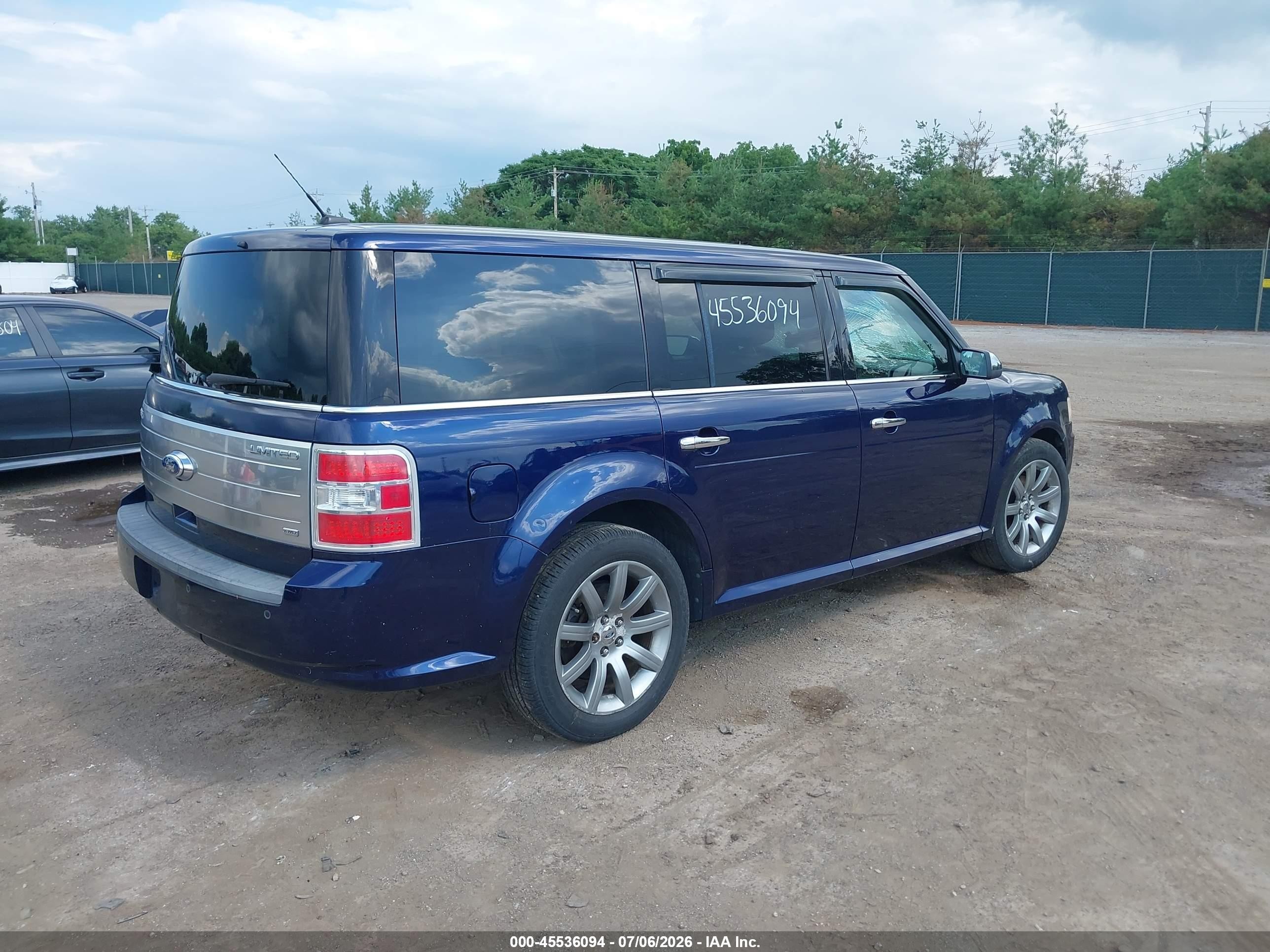 2011 Ford Flex Limited/titanium Blue vin: 2FMHK6DC2BBD03900