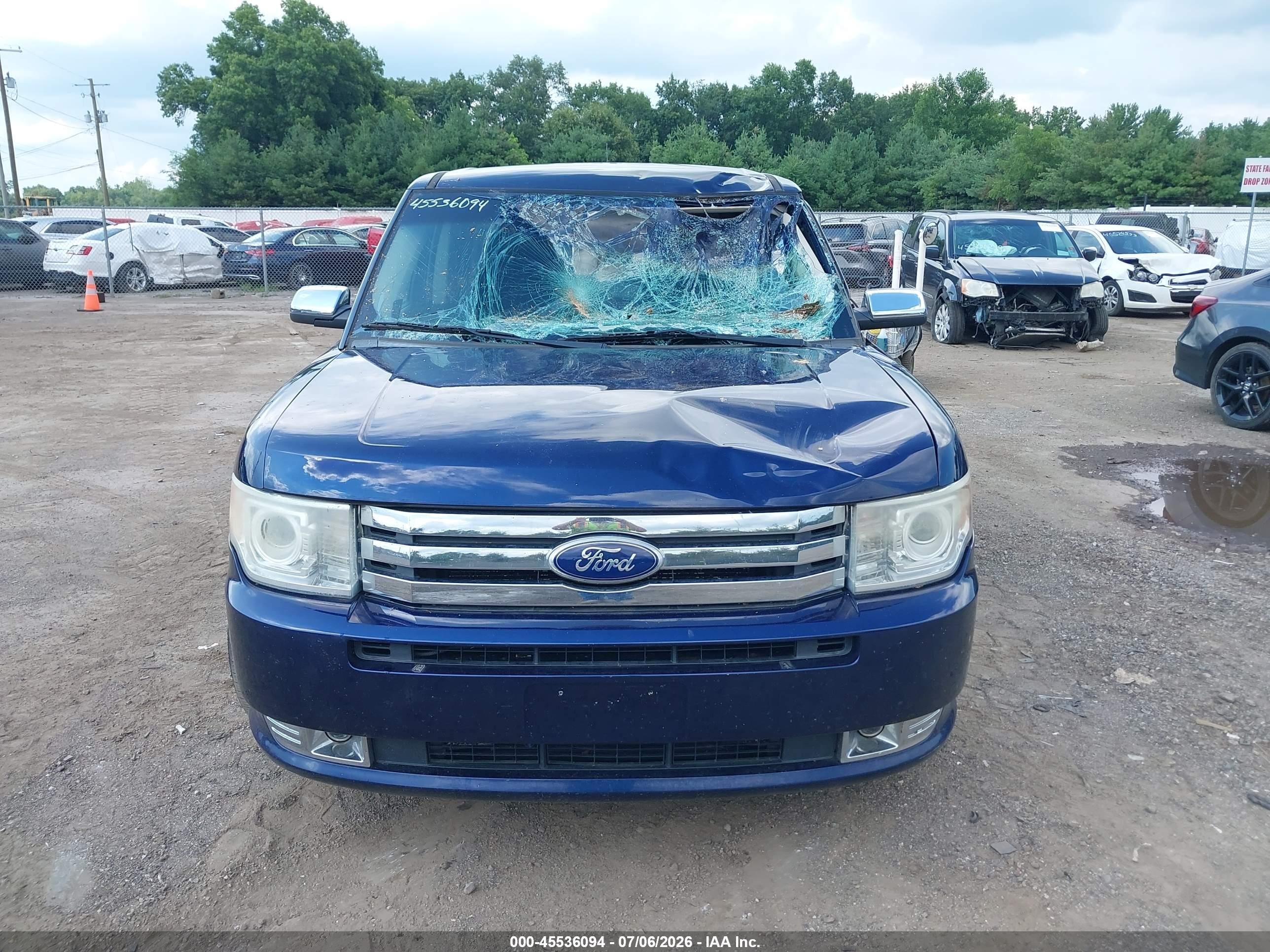 2011 Ford Flex Limited/titanium Blue vin: 2FMHK6DC2BBD03900