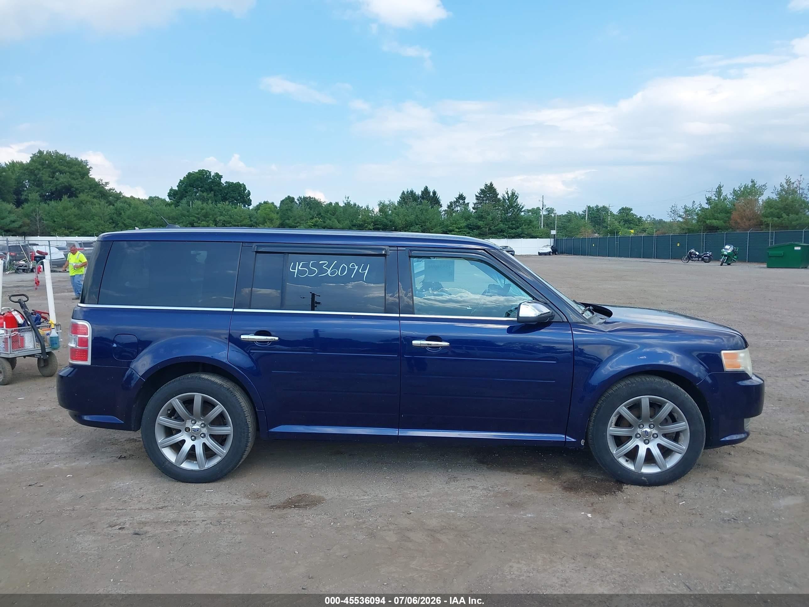 2011 Ford Flex Limited/titanium Blue vin: 2FMHK6DC2BBD03900