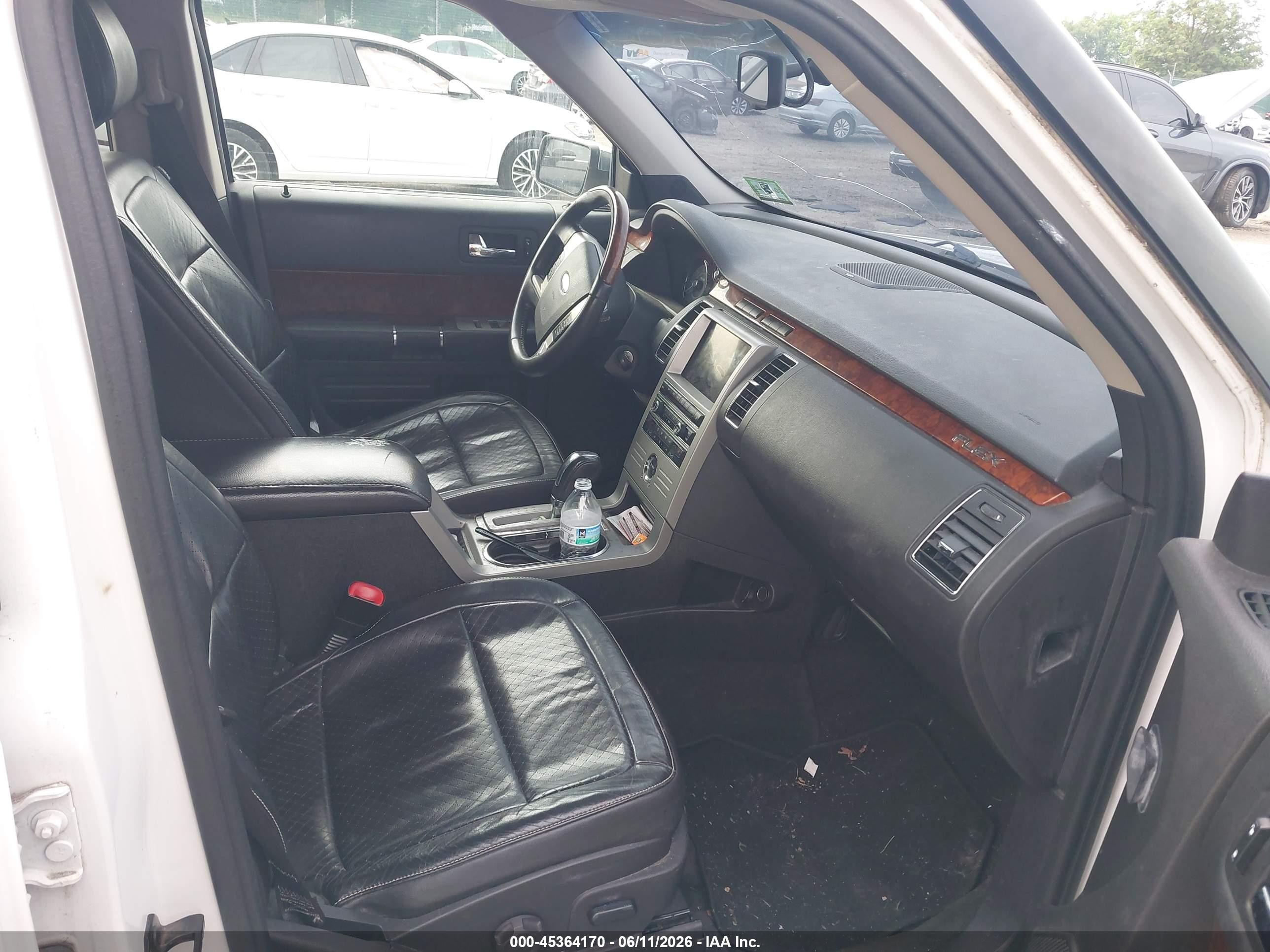 2011 Ford Flex Limited White vin: 2FMHK6DC4BBD25283
