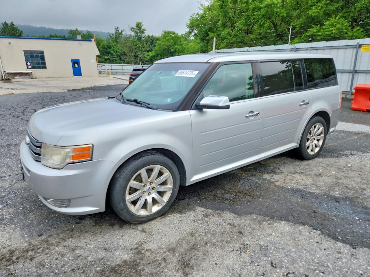 2012 Ford Flex Limited Silver vin: 2FMHK6DC4CBD01891