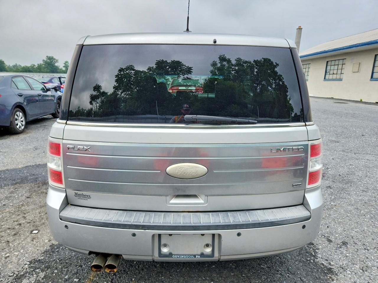 2012 Ford Flex Limited Silver vin: 2FMHK6DC4CBD01891