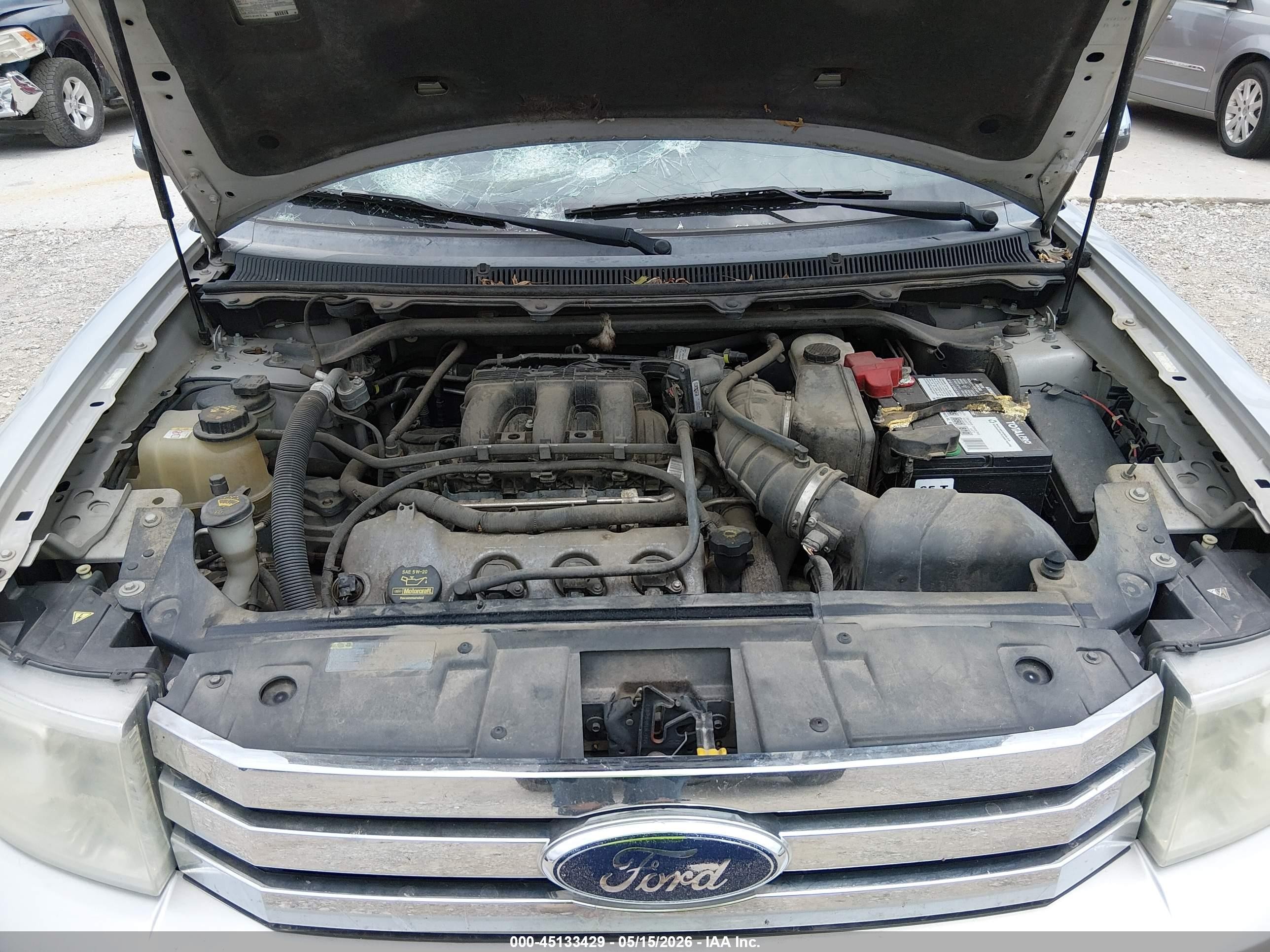 2010 Ford Flex Limited Silver vin: 2FMHK6DC6ABA70845