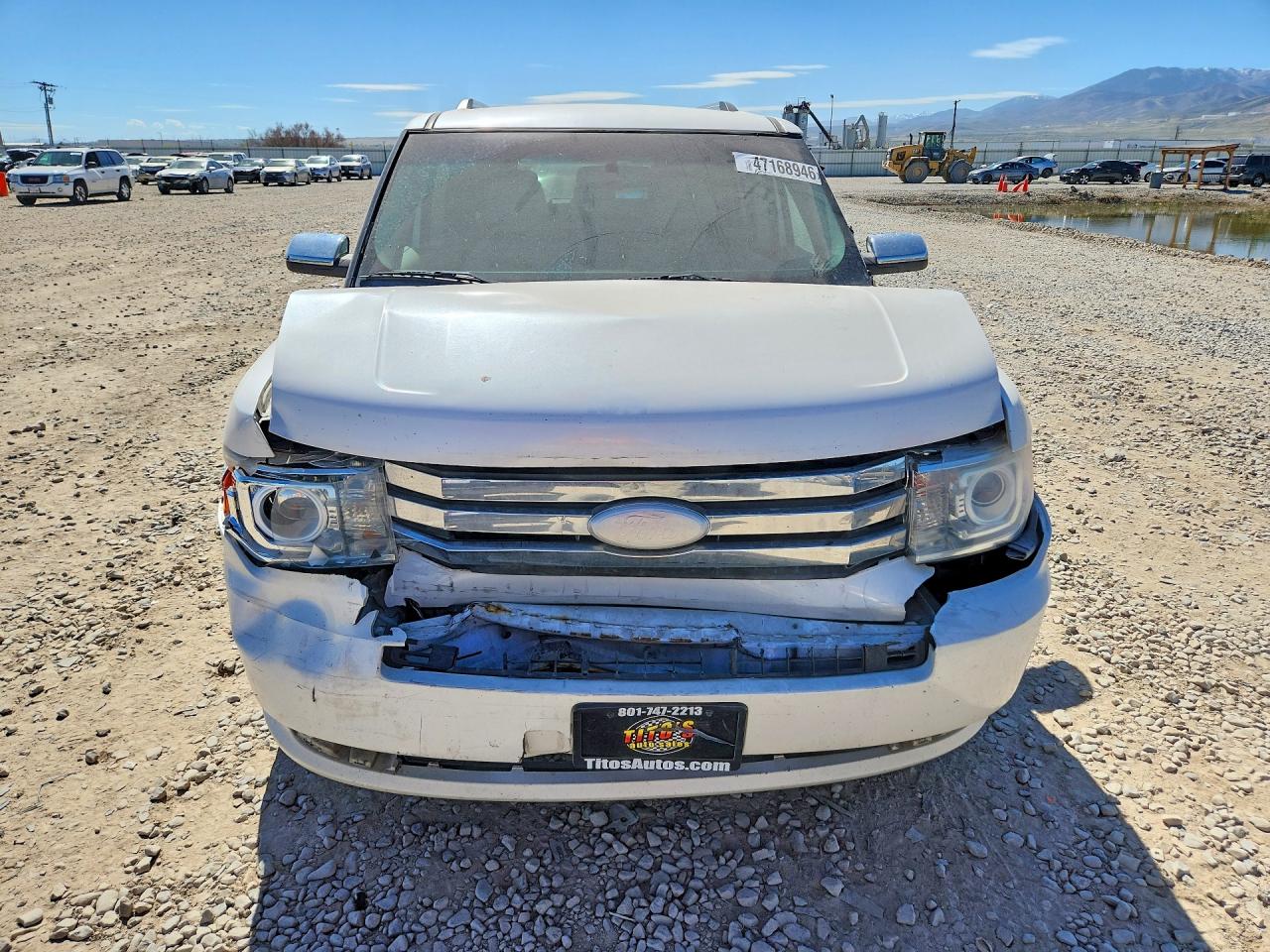2012 Ford Flex Limited White vin: 2FMHK6DC6CBD08972