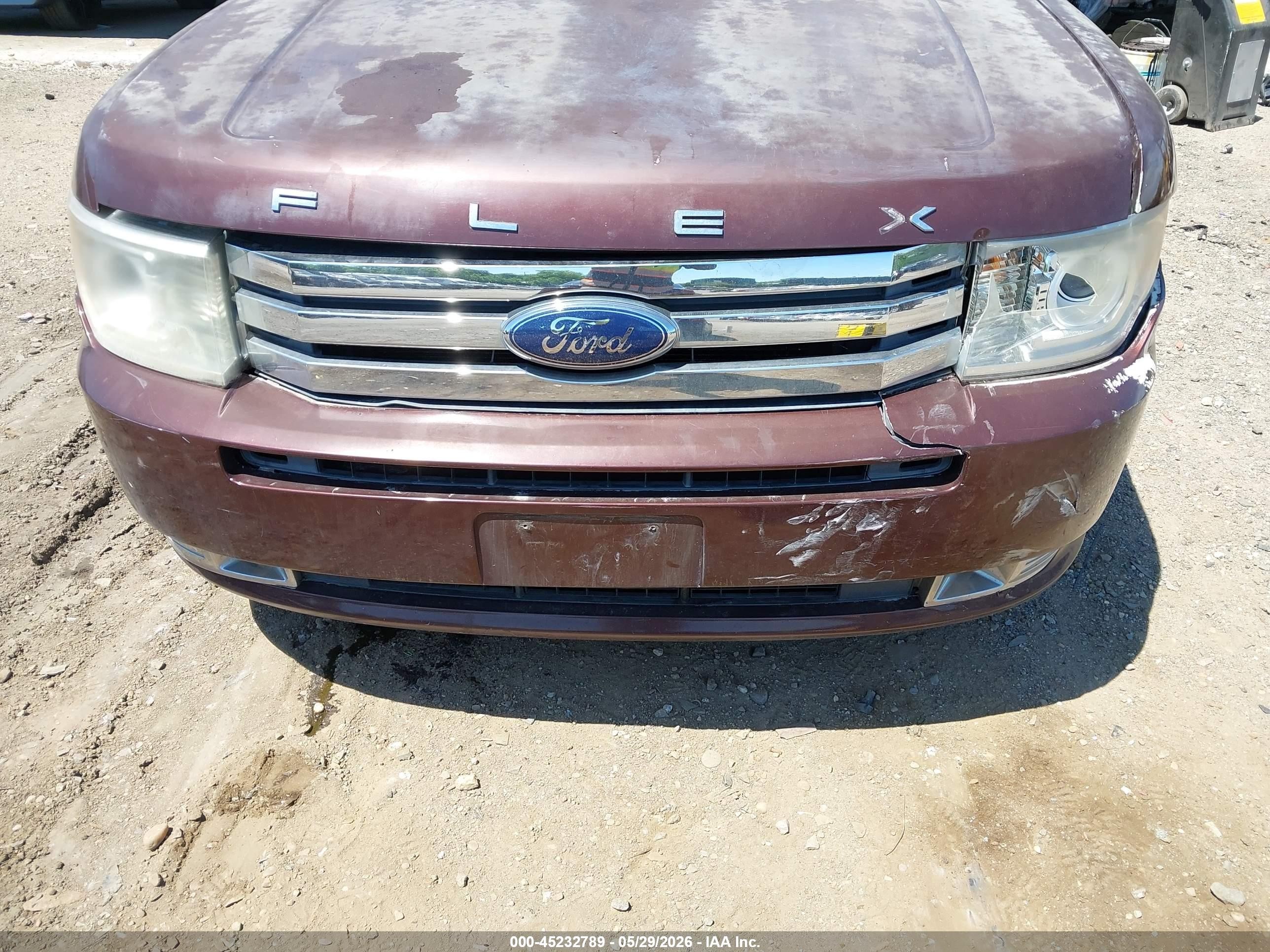 2010 Ford Flex Limited Бордовый vin: 2FMHK6DC7ABA31939