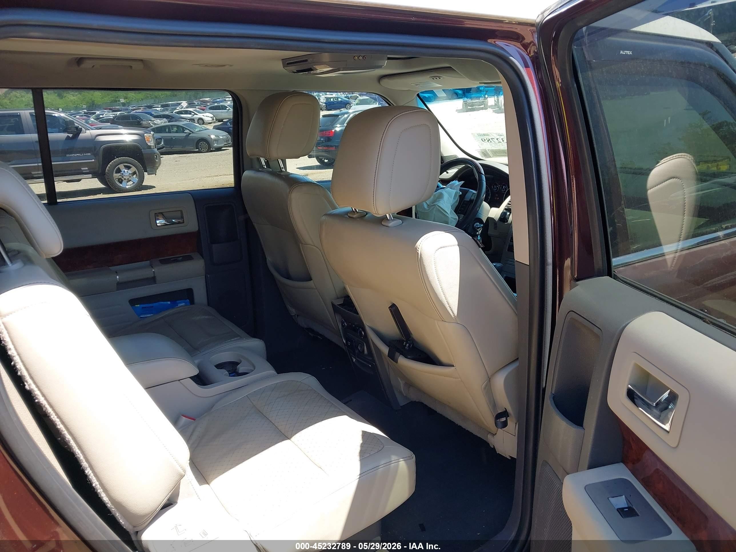 2010 Ford Flex Limited Бордовый vin: 2FMHK6DC7ABA31939