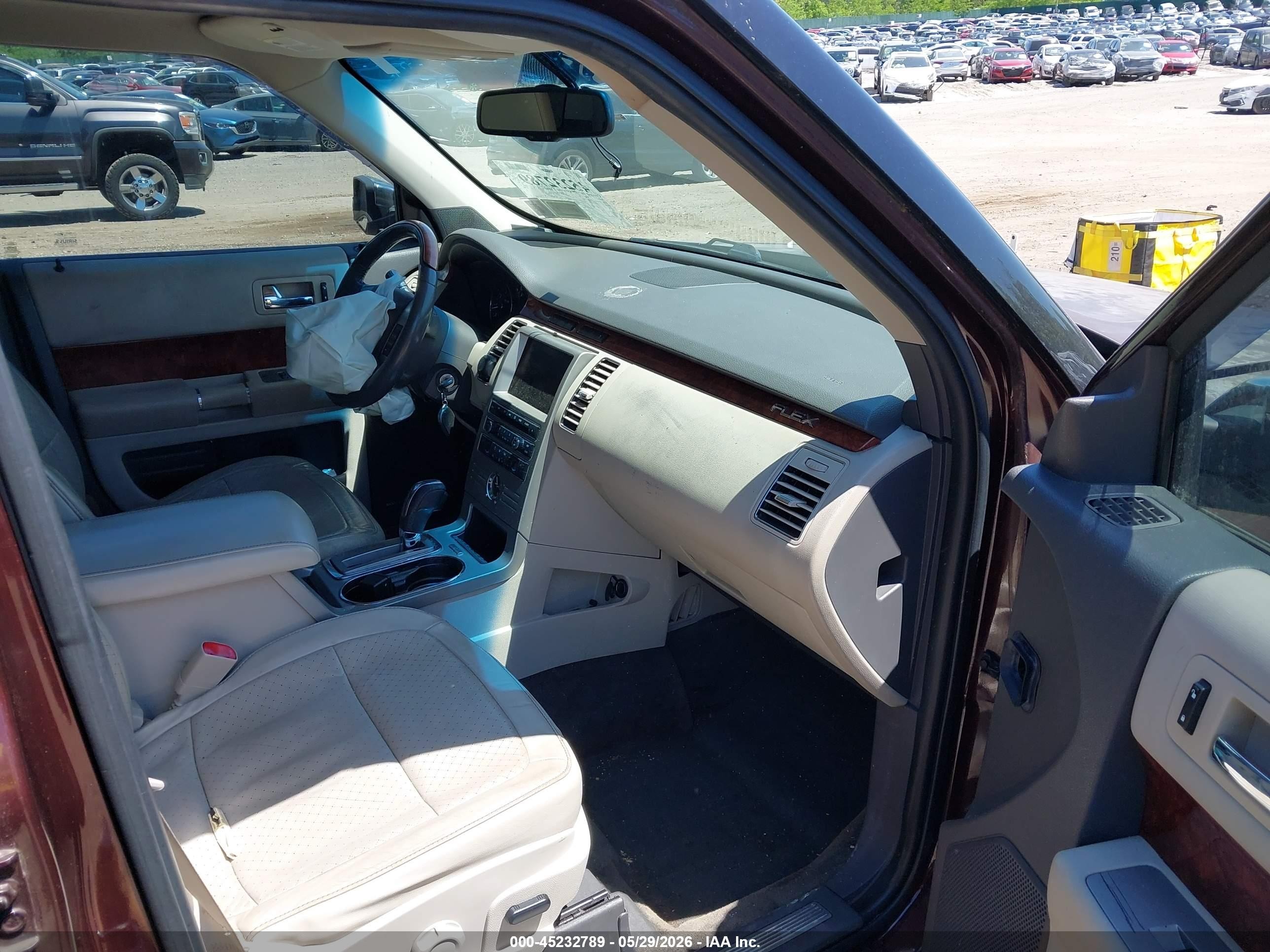 2010 Ford Flex Limited Бордовый vin: 2FMHK6DC7ABA31939
