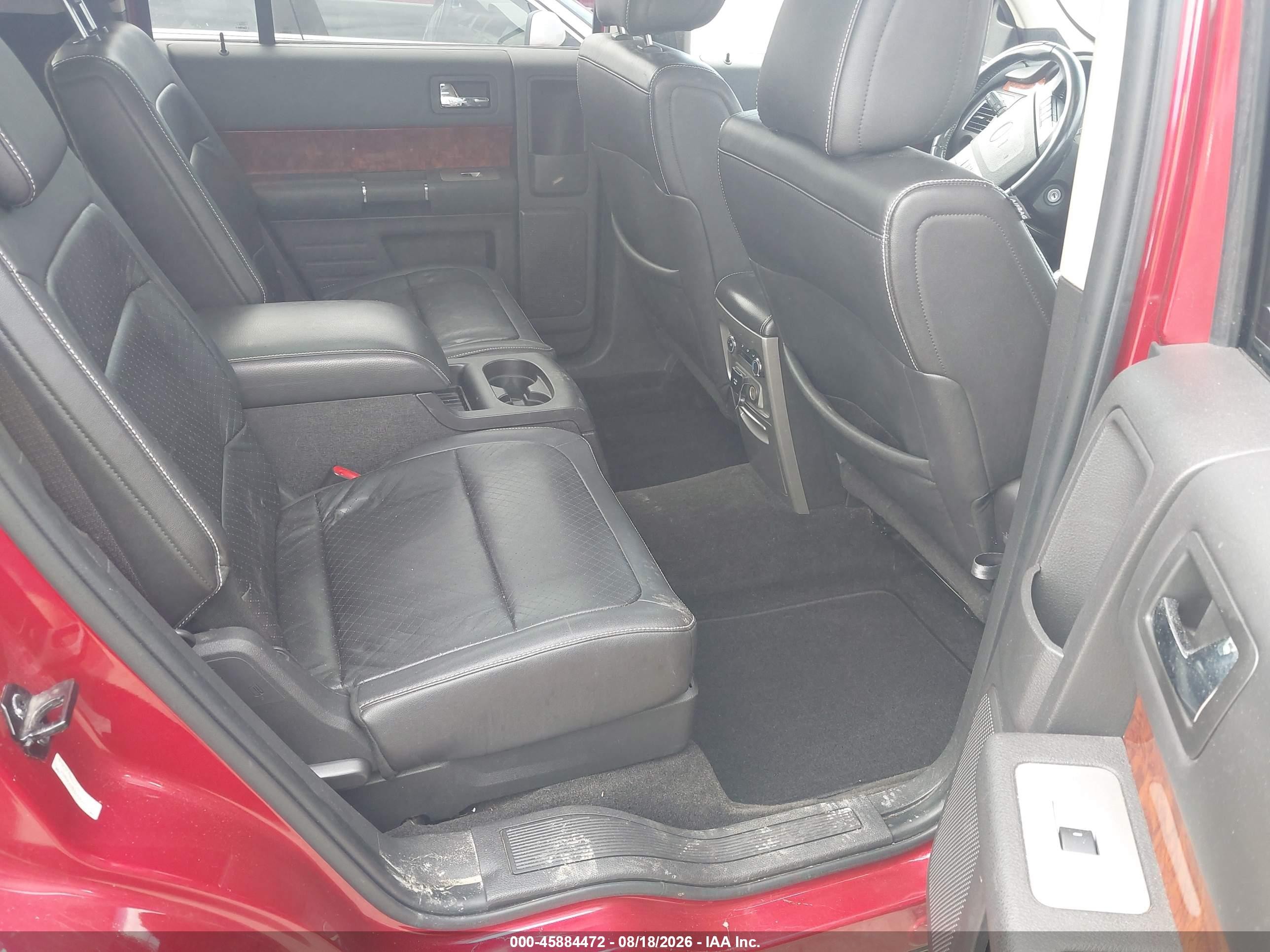 2010 Ford Flex Limited Red vin: 2FMHK6DC7ABA34629