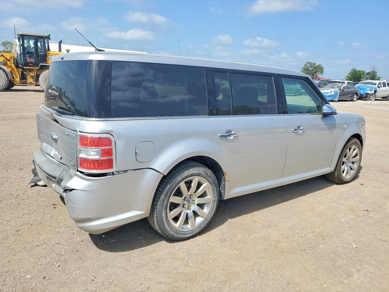 2010 Ford Flex Limited Silver vin: 2FMHK6DC7ABD01025