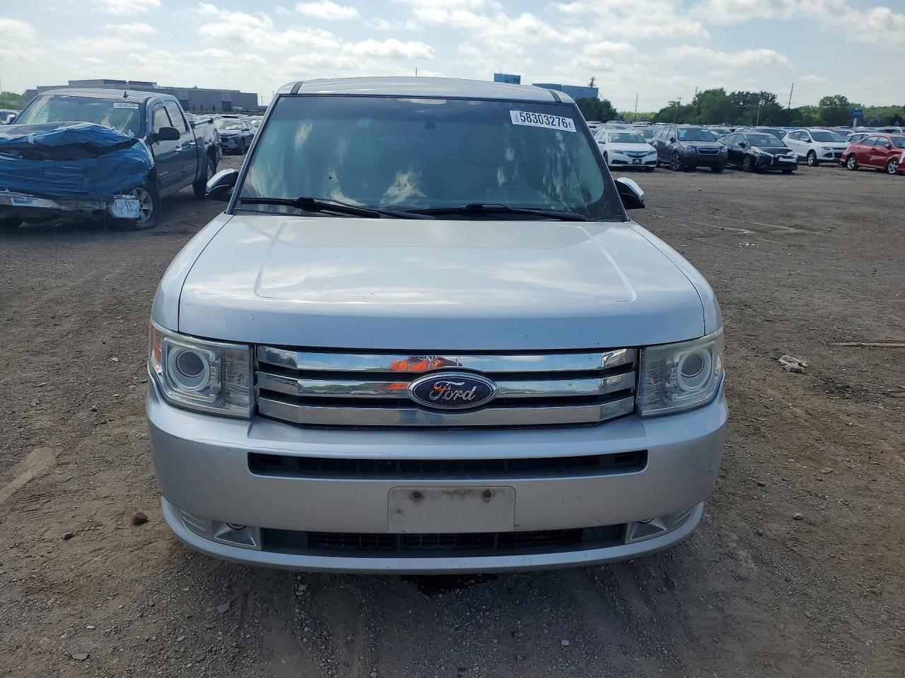 2010 Ford Flex Limited Silver vin: 2FMHK6DC7ABD01025