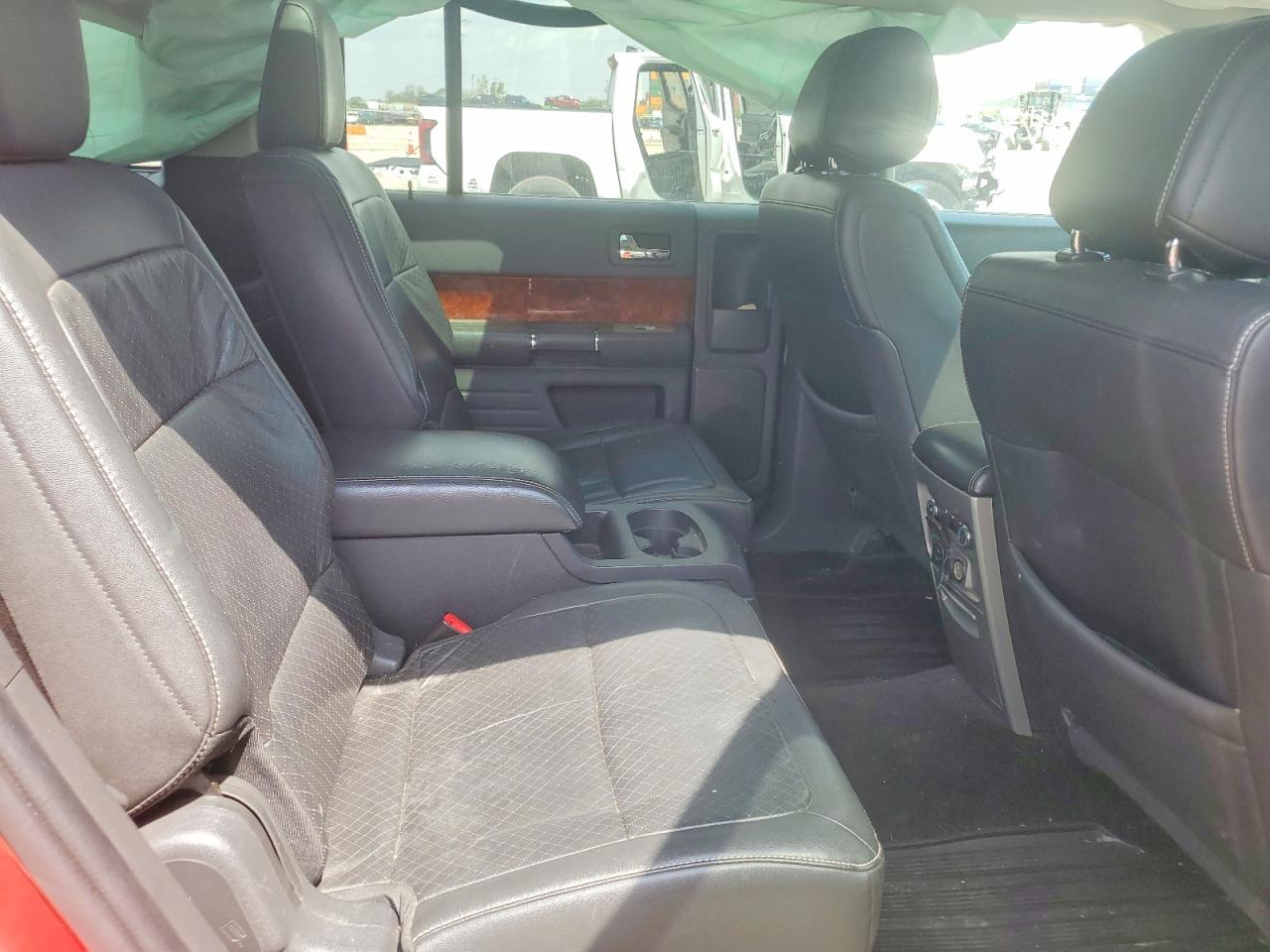 2012 Ford Flex Limited Red vin: 2FMHK6DC7CBD16241