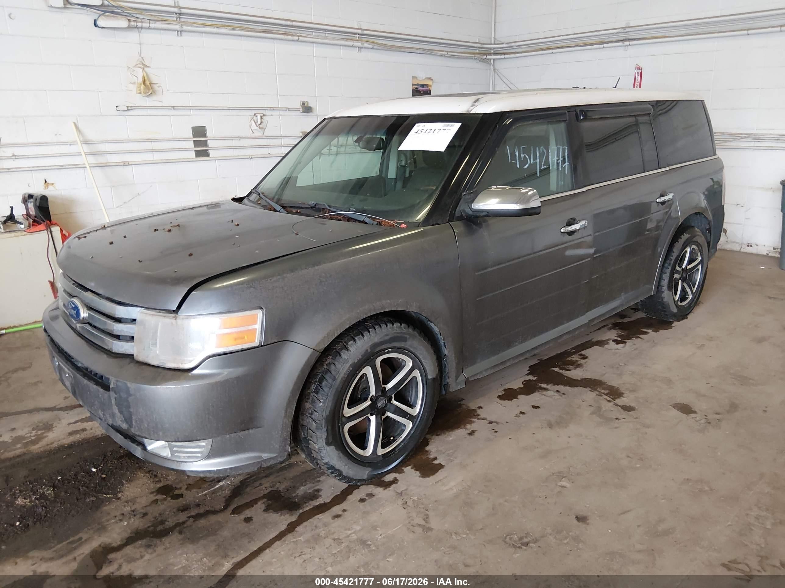 2010 Ford Flex Limited Gray vin: 2FMHK6DC8ABD02149