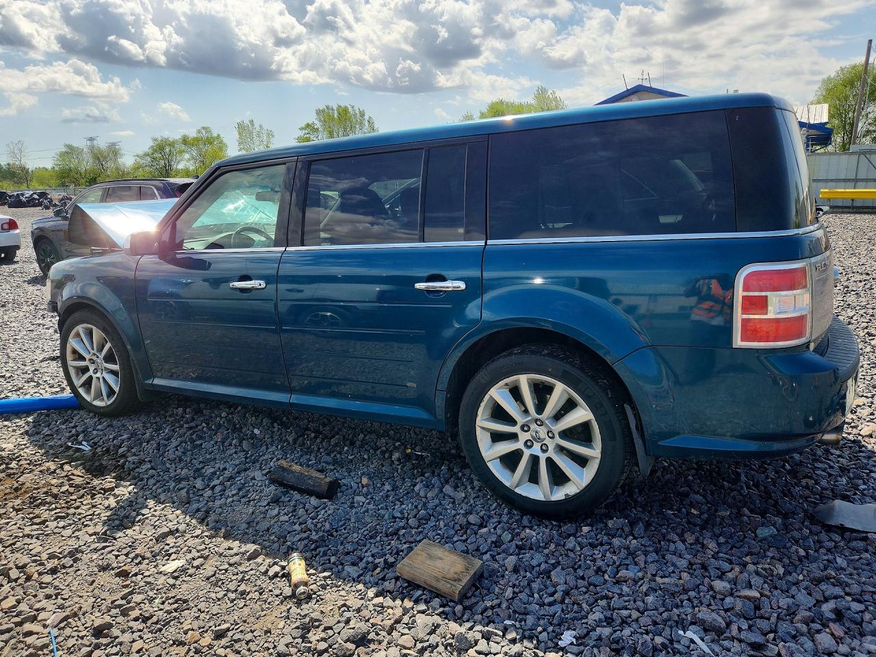 2011 Ford Flex Limited Blue vin: 2FMHK6DC9BBD03327