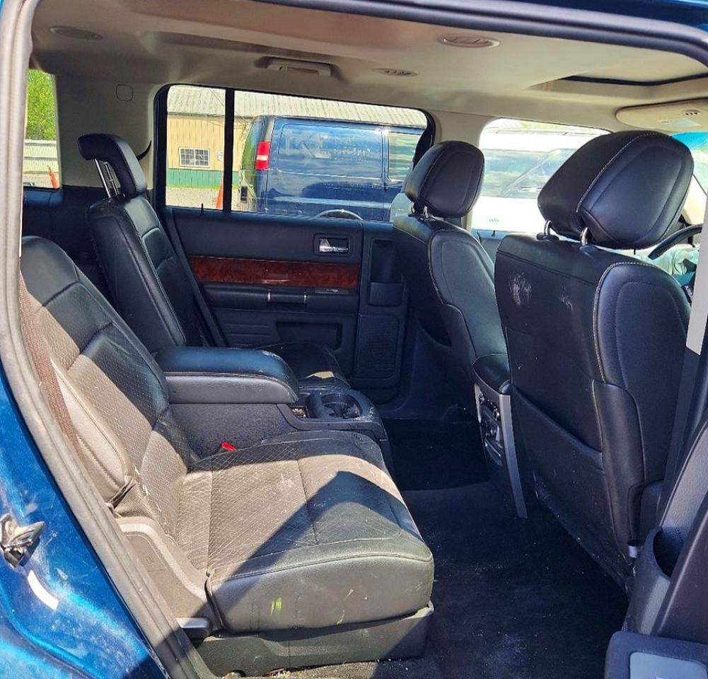 2011 Ford Flex Limited Blue vin: 2FMHK6DC9BBD03327