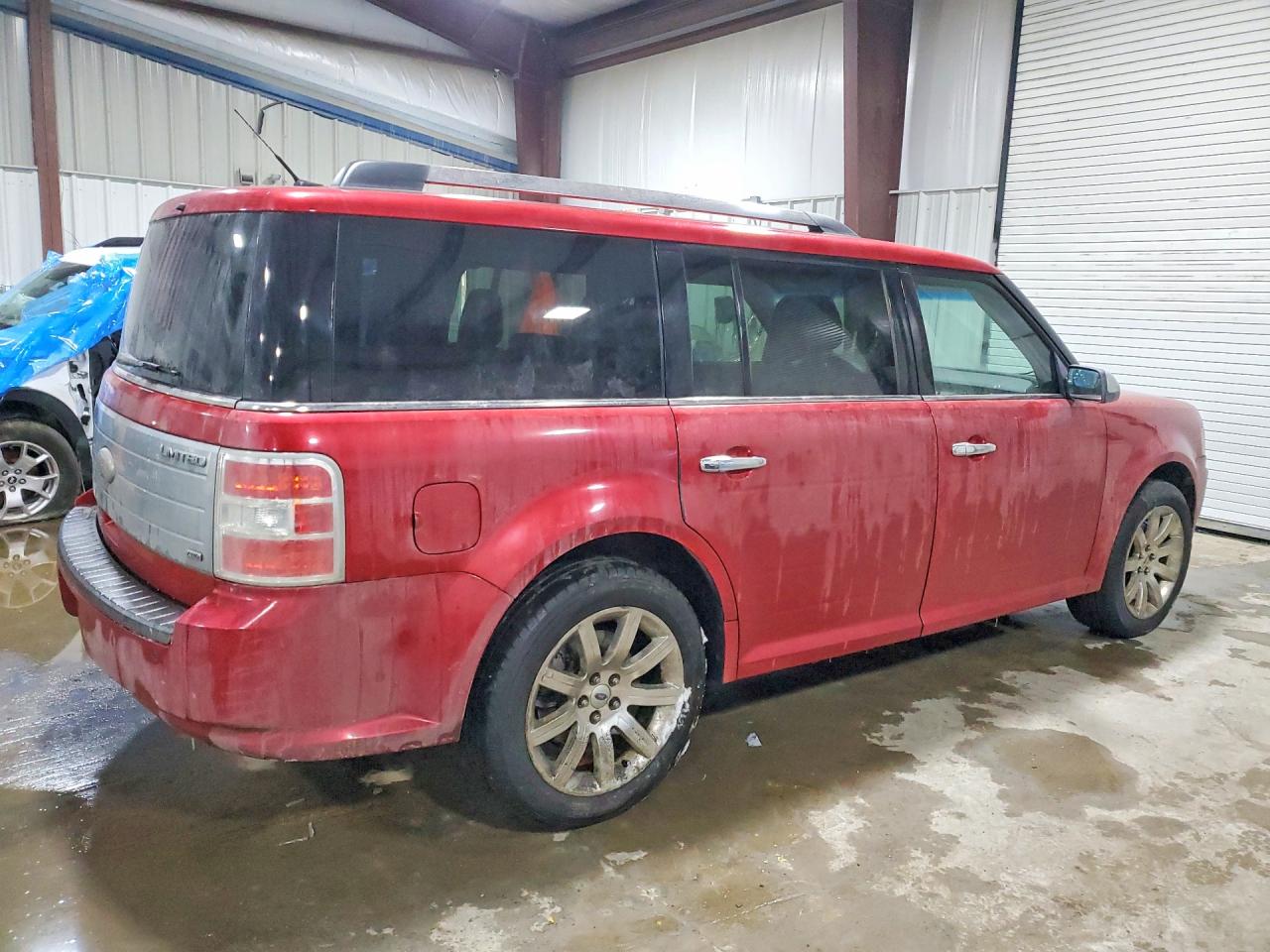 2012 Ford Flex Limited Red vin: 2FMHK6DC9CBD22185