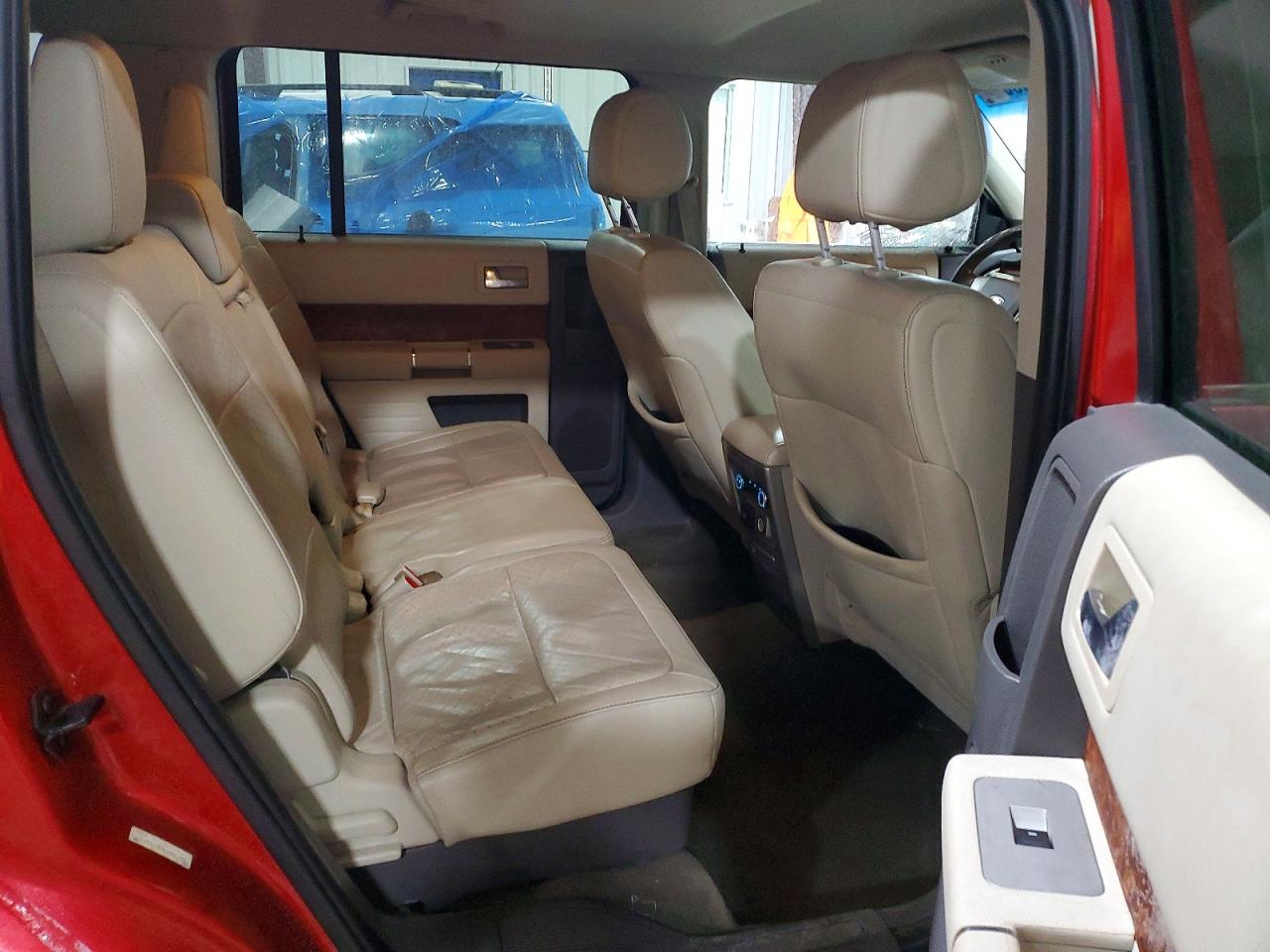 2012 Ford Flex Limited Red vin: 2FMHK6DC9CBD22185