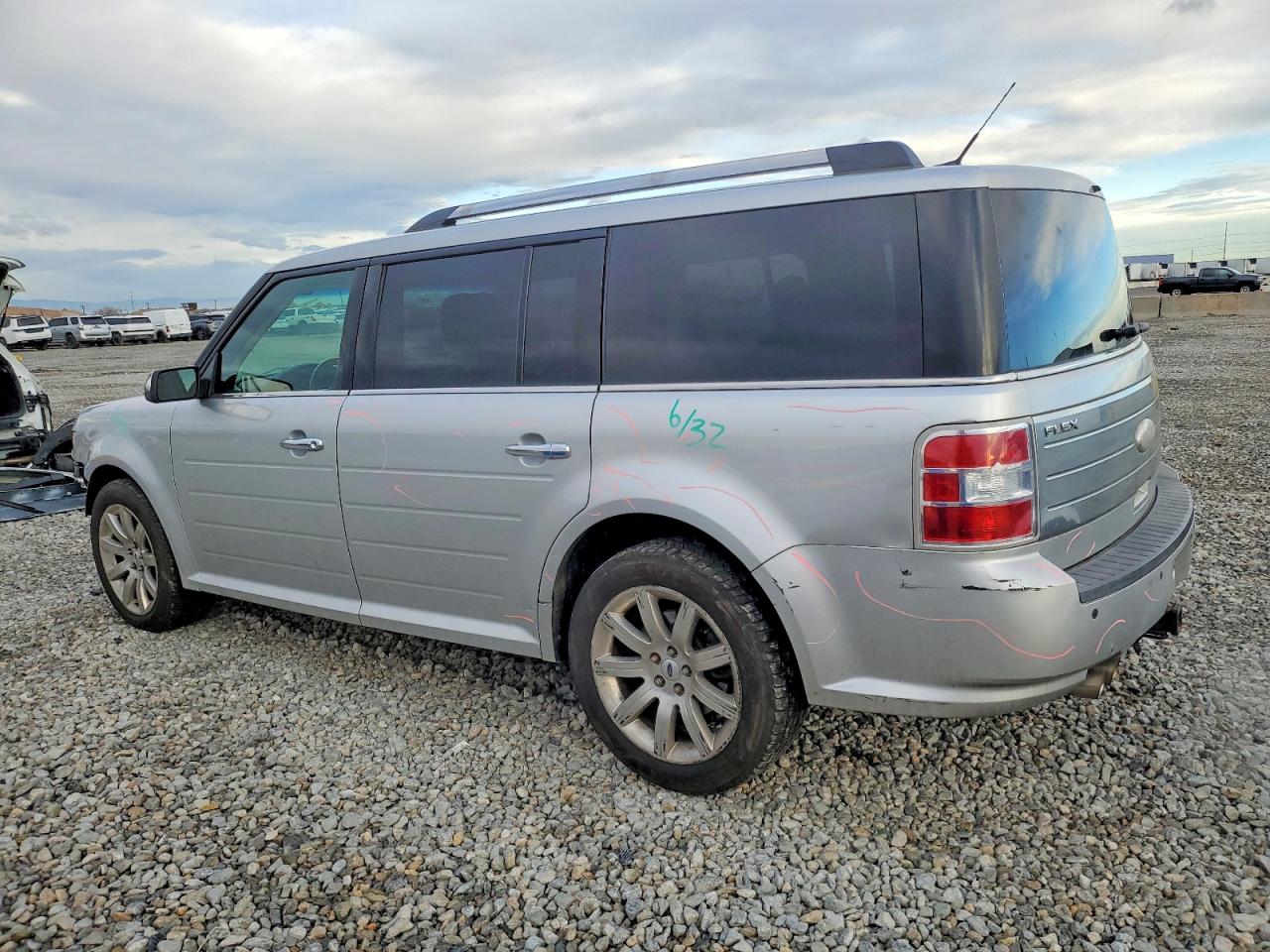 2012 Ford Flex Limited Silver vin: 2FMHK6DC9CBD22784