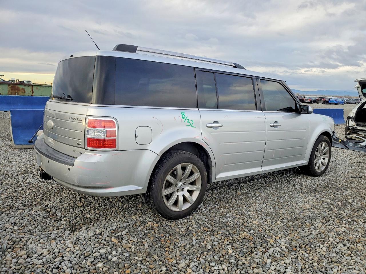 2012 Ford Flex Limited Silver vin: 2FMHK6DC9CBD22784