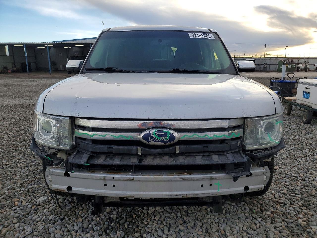 2012 Ford Flex Limited Silver vin: 2FMHK6DC9CBD22784