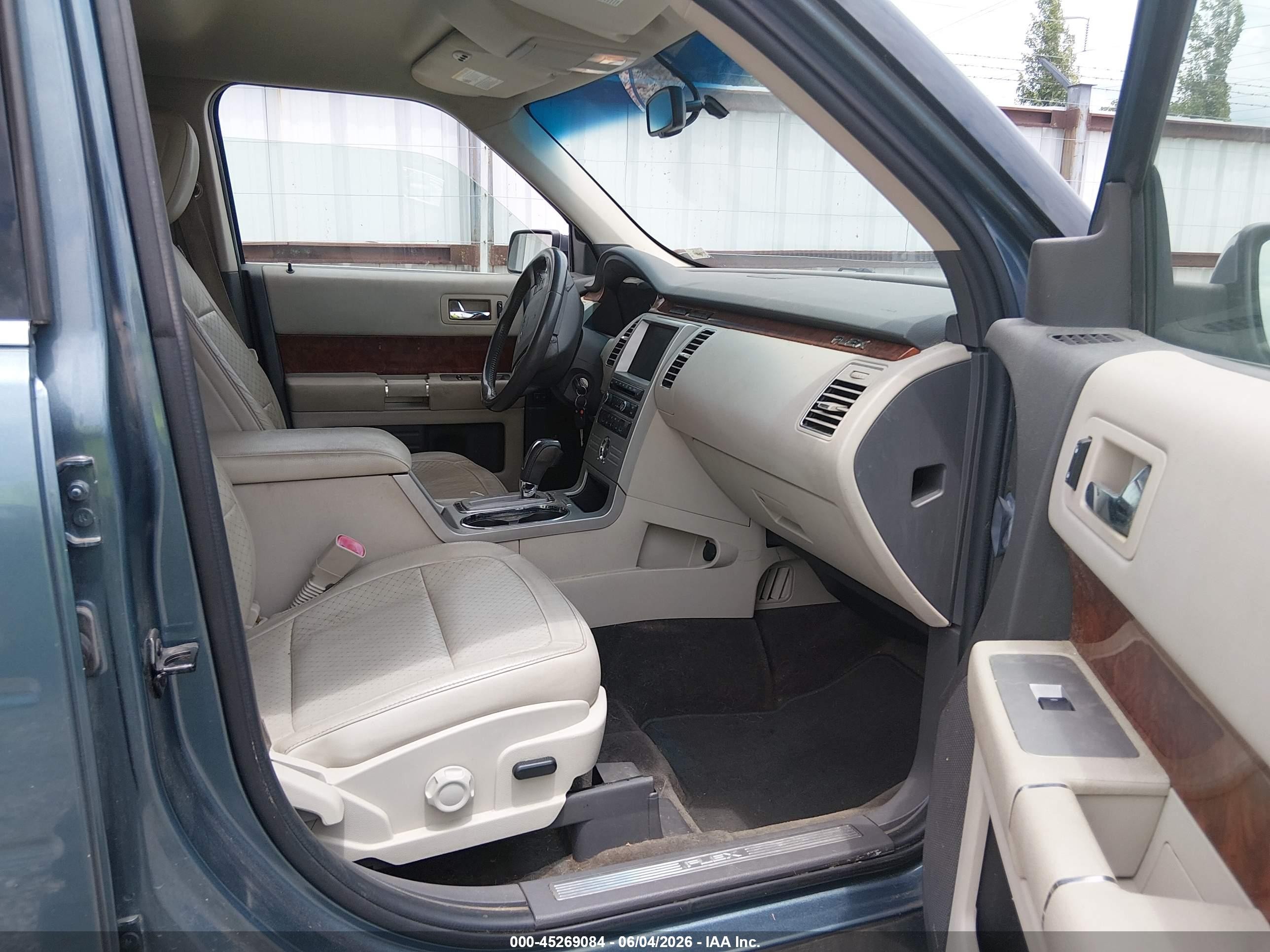 2010 Ford Flex Limited Blue vin: 2FMHK6DCXABA90113