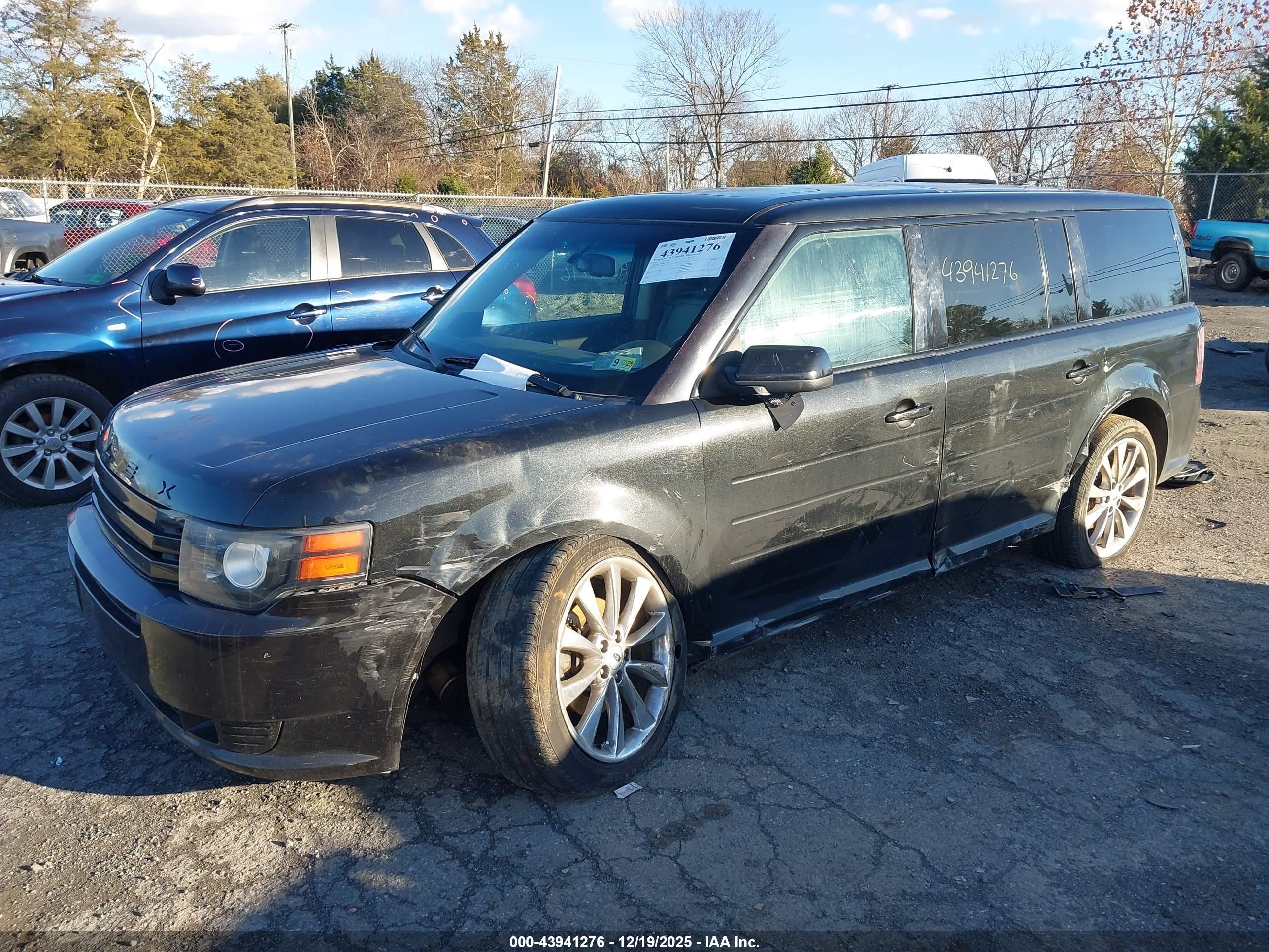 2012 Ford Flex Titanium Black vin: 2FMHK6DT0CBD17599