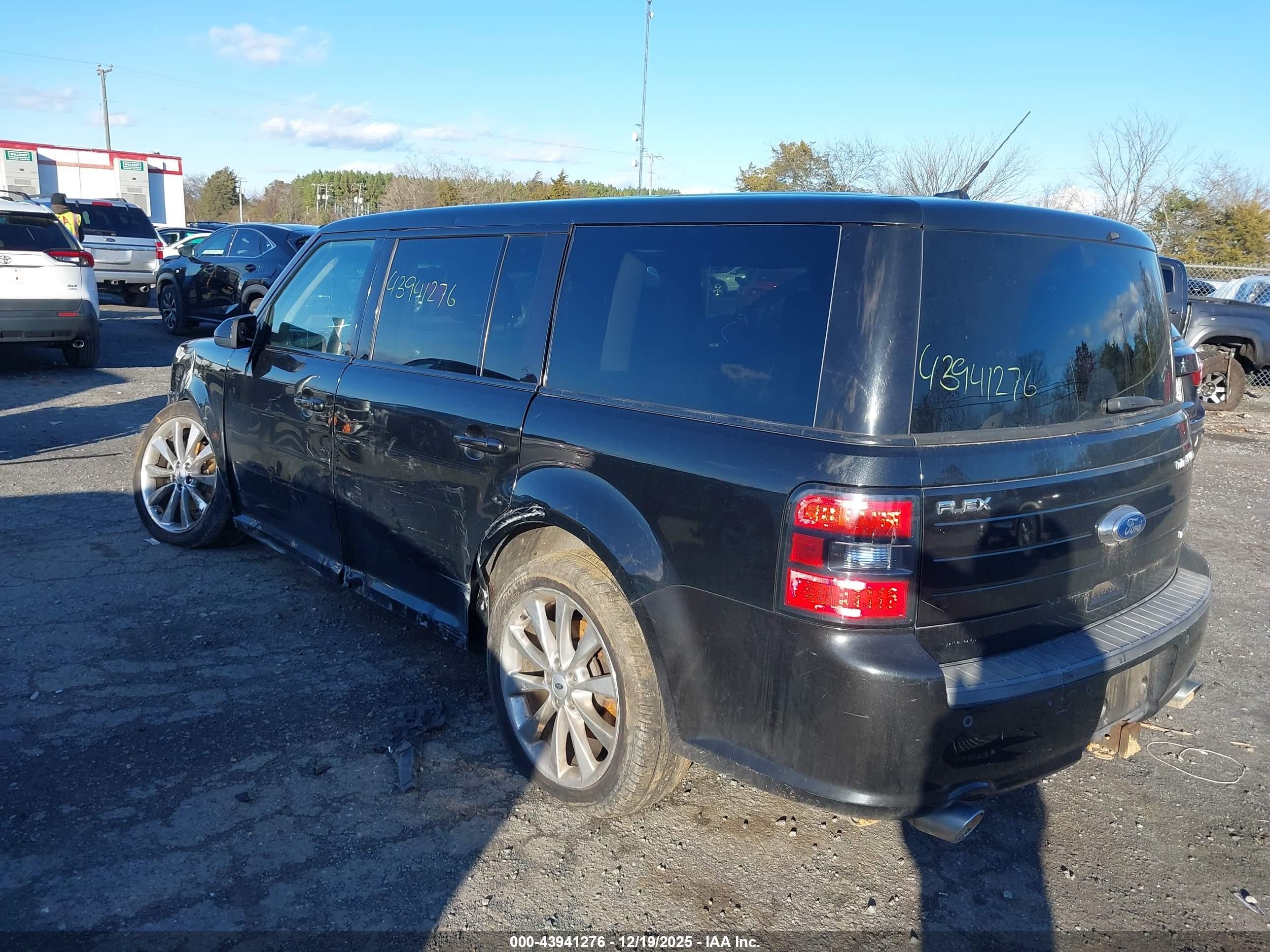 2012 Ford Flex Titanium Black vin: 2FMHK6DT0CBD17599