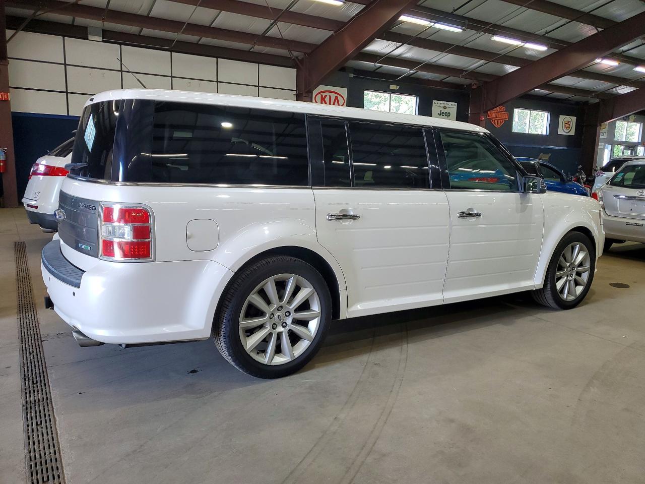 2012 Ford Flex Limited Белый vin: 2FMHK6DT1CBD22388