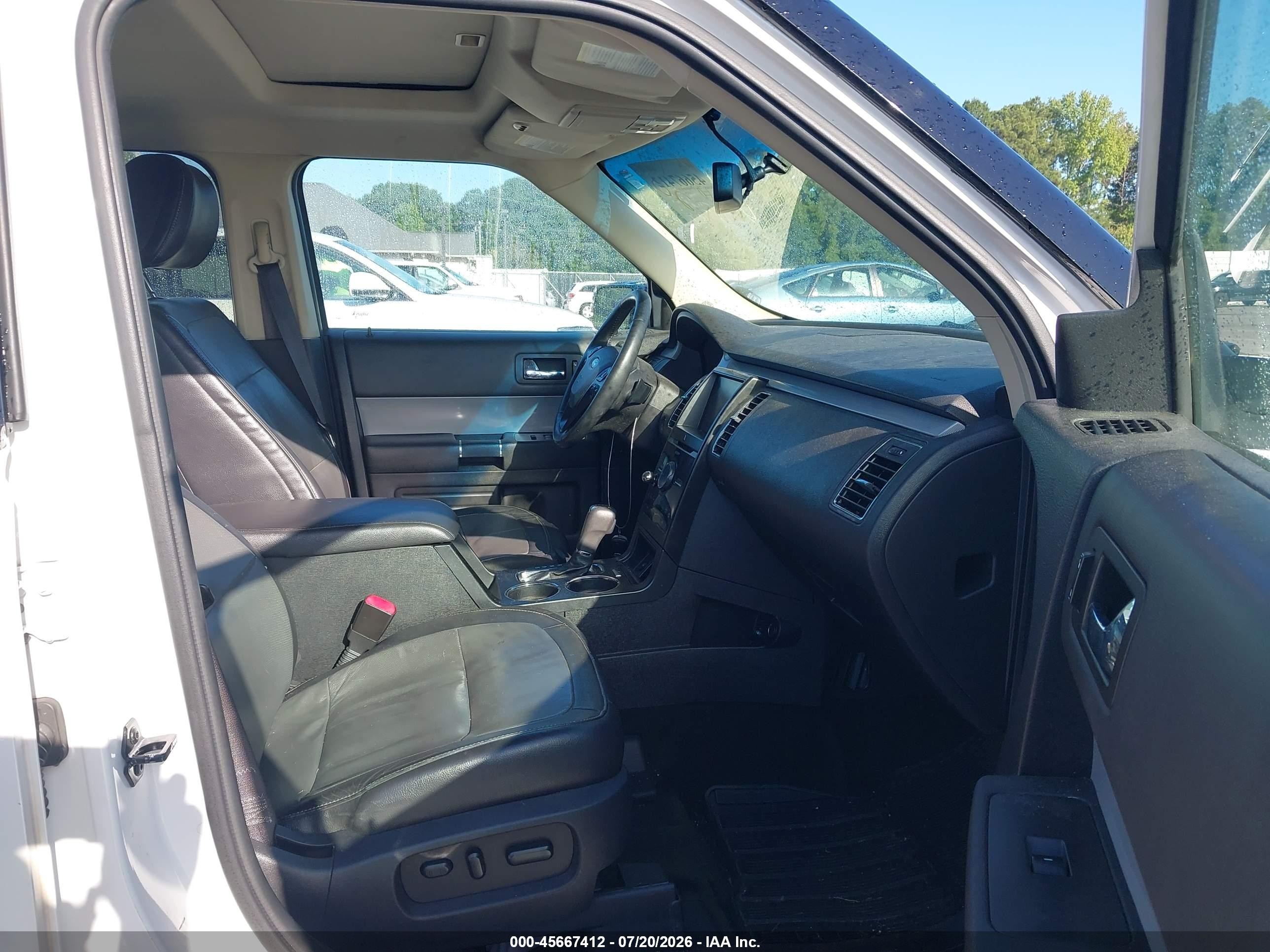 2013 Ford Flex Limited Белый vin: 2FMHK6DT1DBD05804