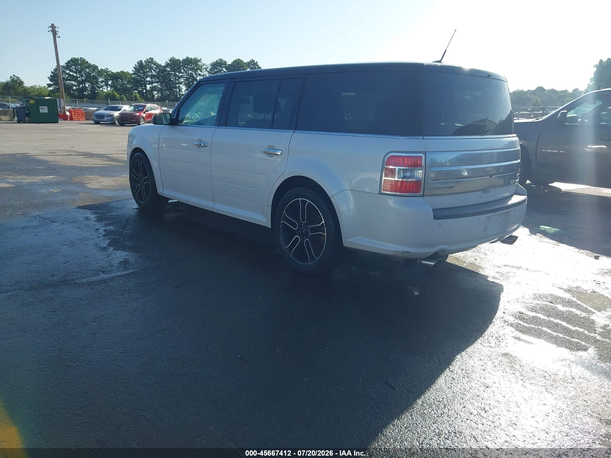2013 Ford Flex Limited Белый vin: 2FMHK6DT1DBD05804