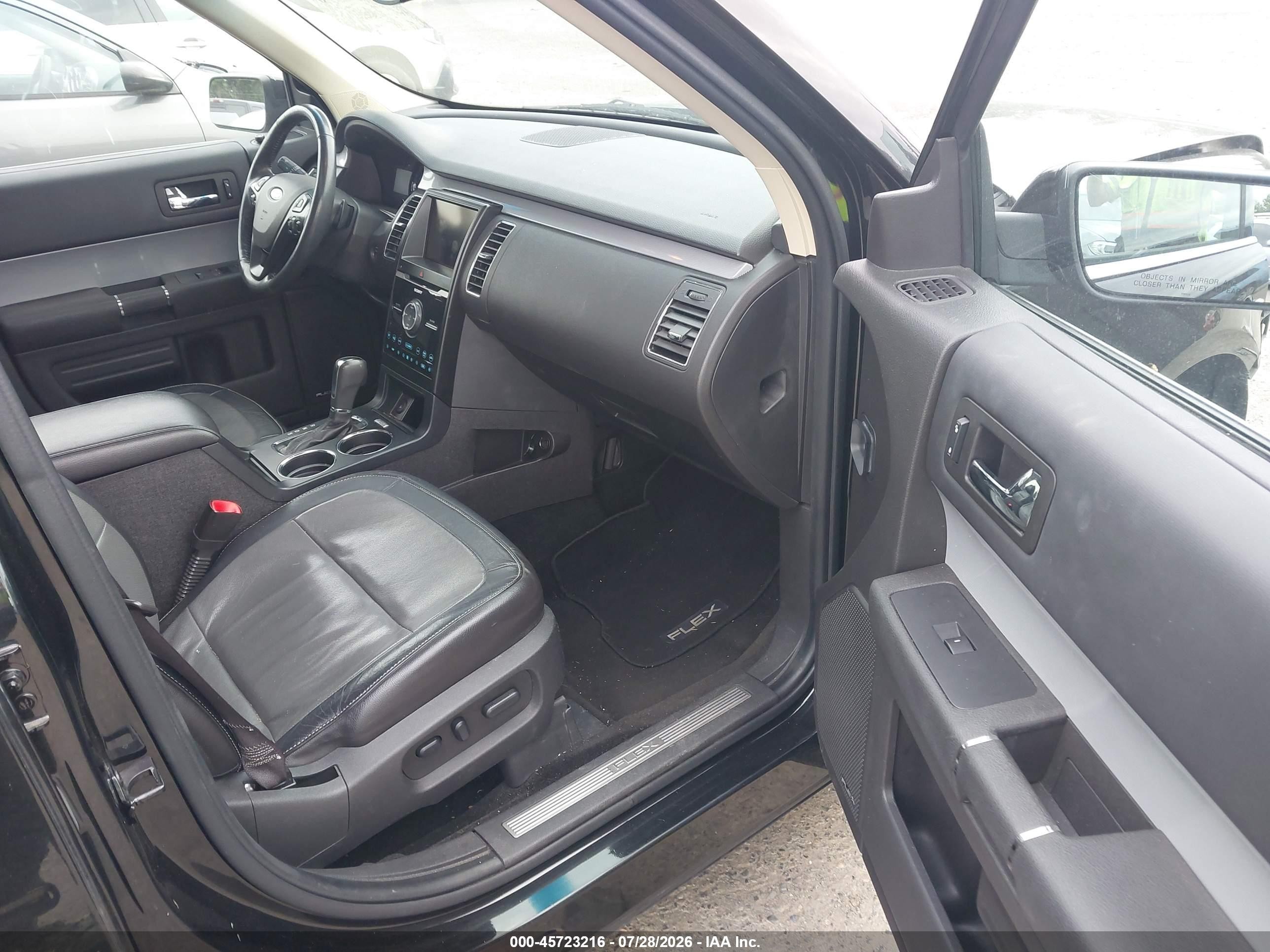 2013 Ford Flex Limited Black vin: 2FMHK6DT1DBD37152