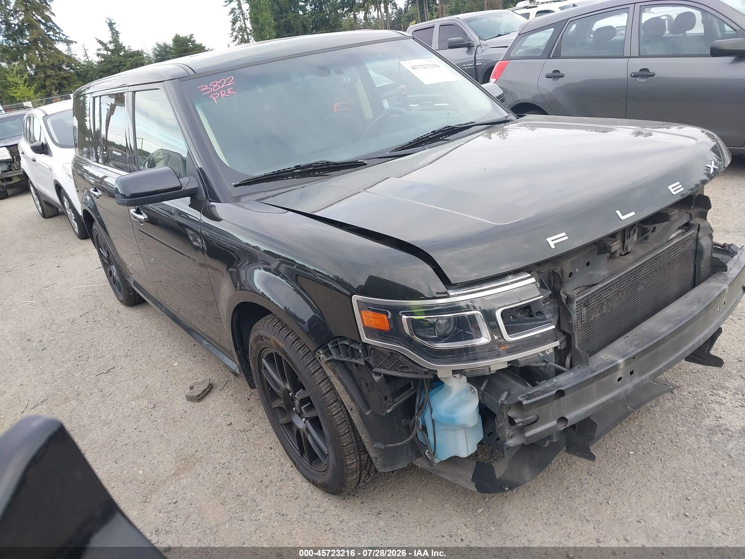 2013 Ford Flex Limited Black vin: 2FMHK6DT1DBD37152
