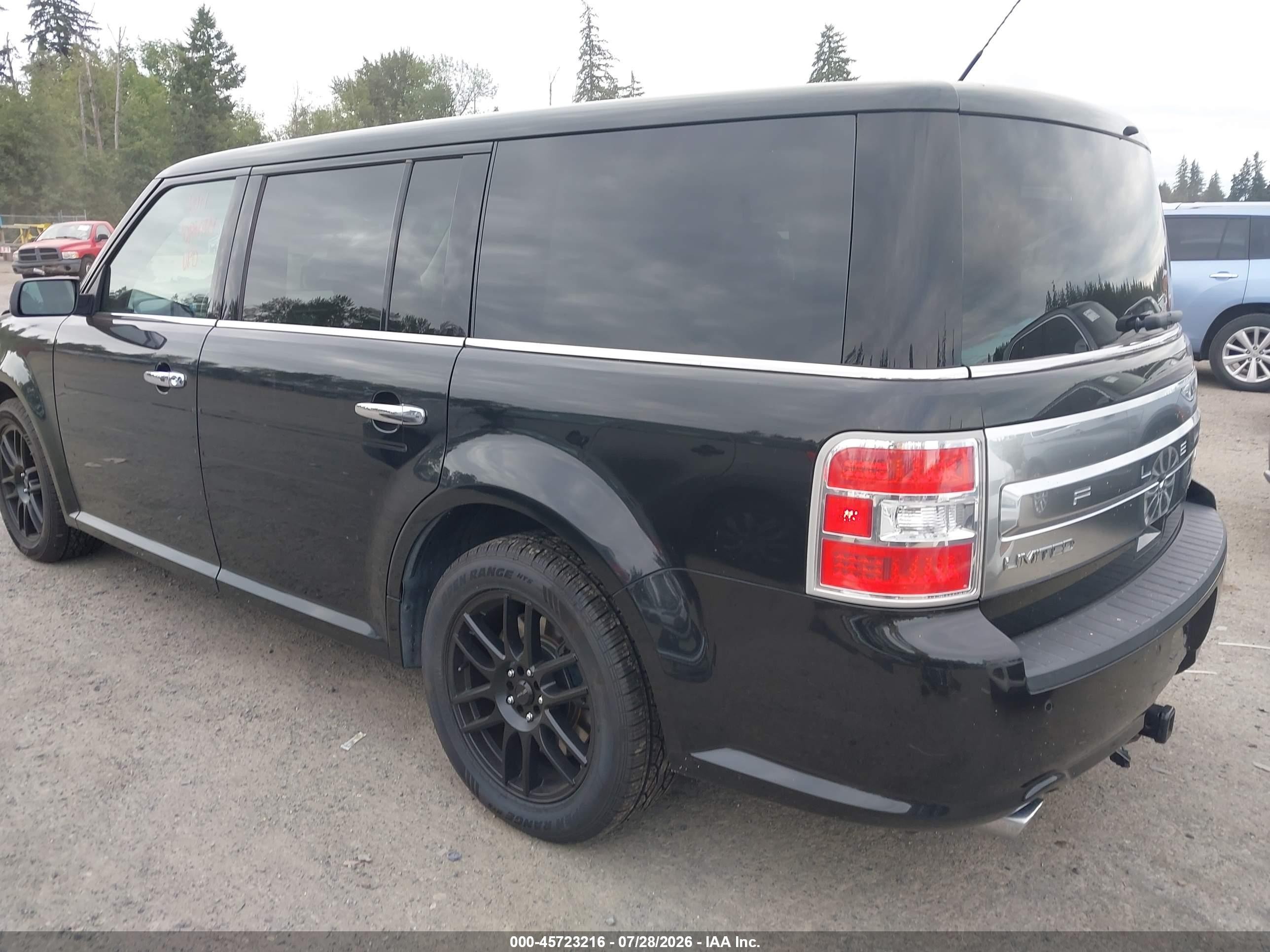 2013 Ford Flex Limited Black vin: 2FMHK6DT1DBD37152