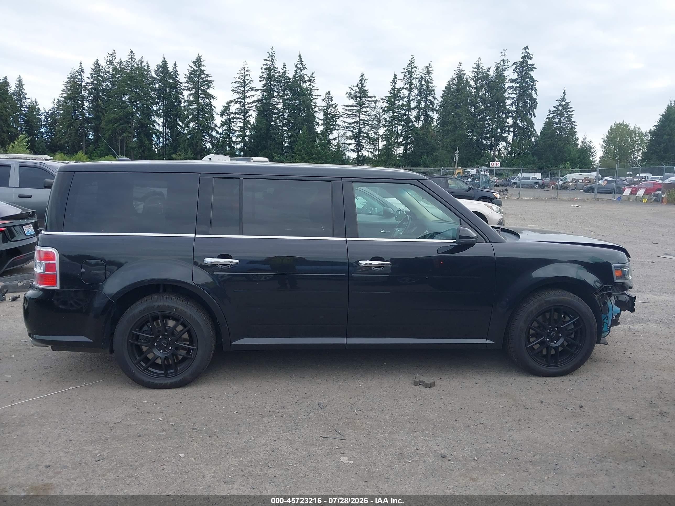 2013 Ford Flex Limited Black vin: 2FMHK6DT1DBD37152