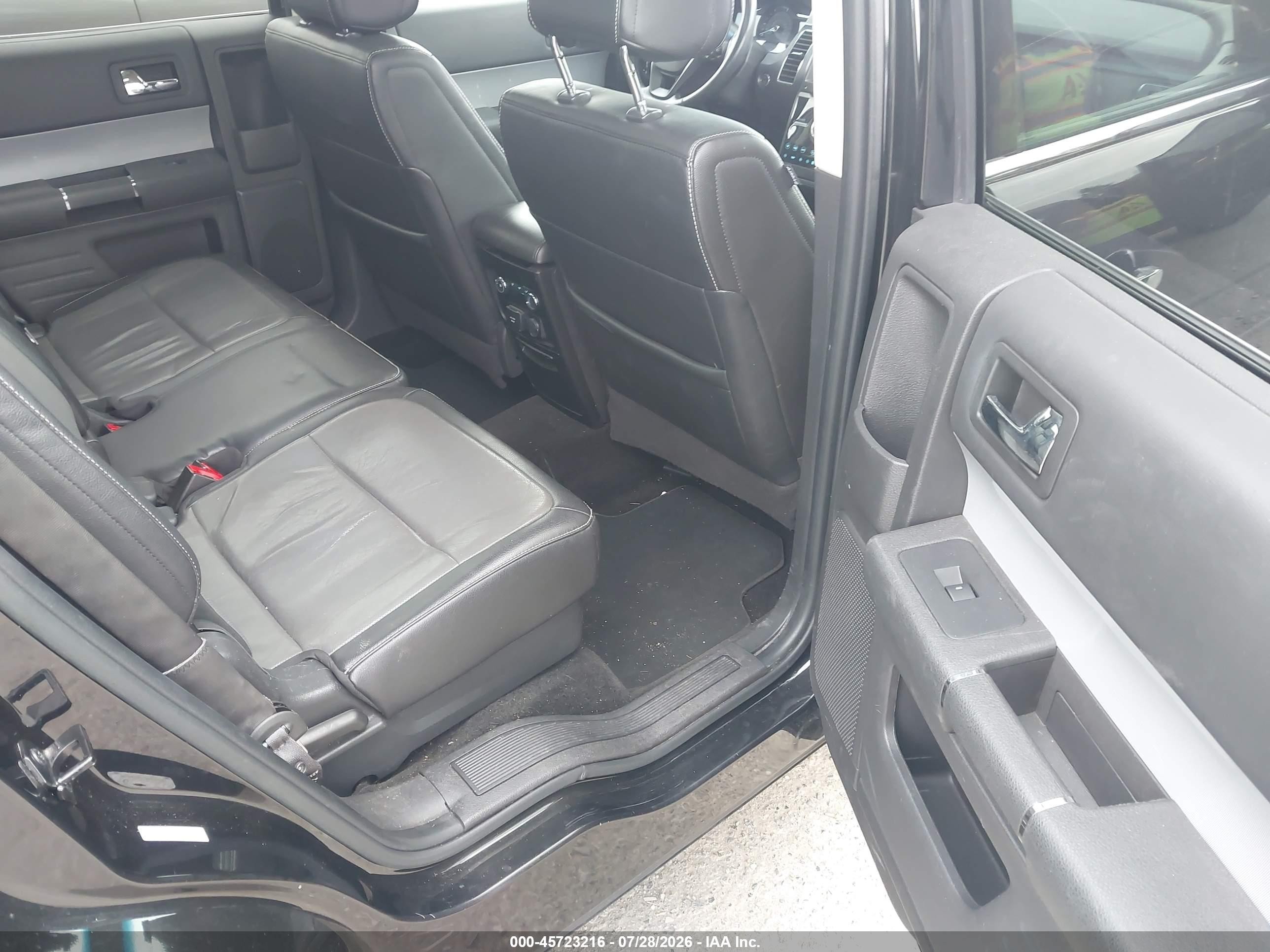 2013 Ford Flex Limited Black vin: 2FMHK6DT1DBD37152