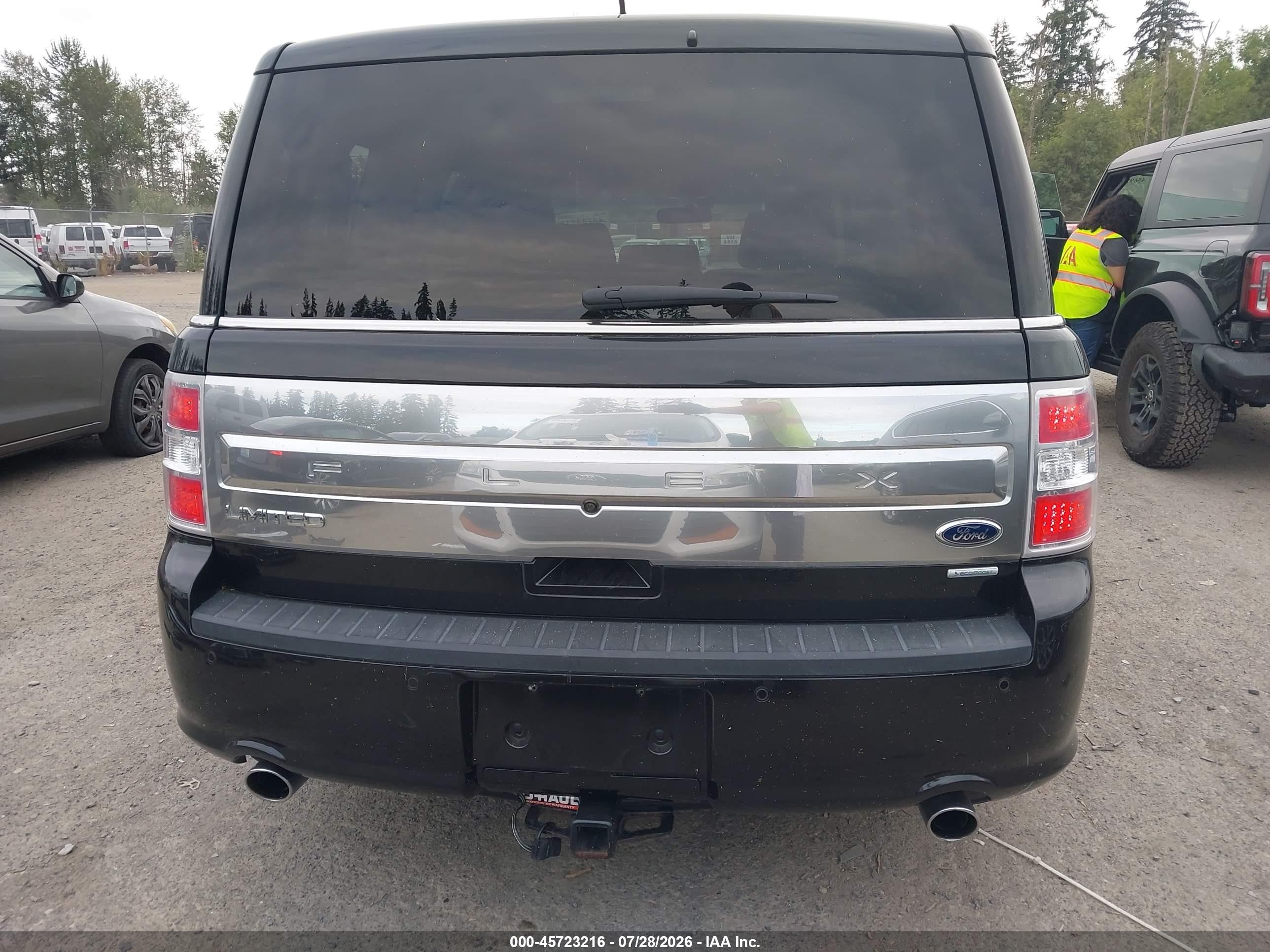 2013 Ford Flex Limited Black vin: 2FMHK6DT1DBD37152