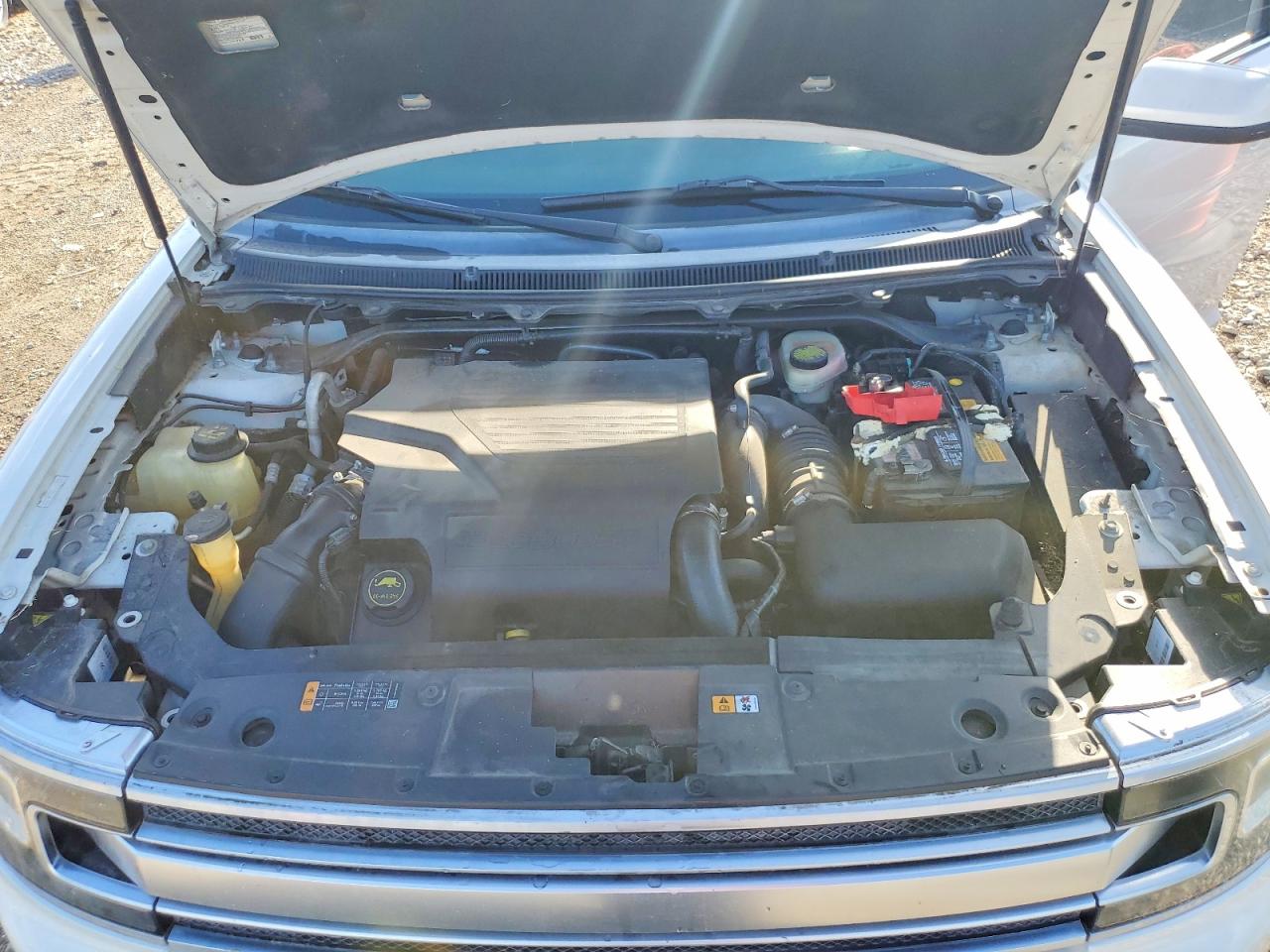 2014 Ford Flex Limited Белый vin: 2FMHK6DT1EBD39730