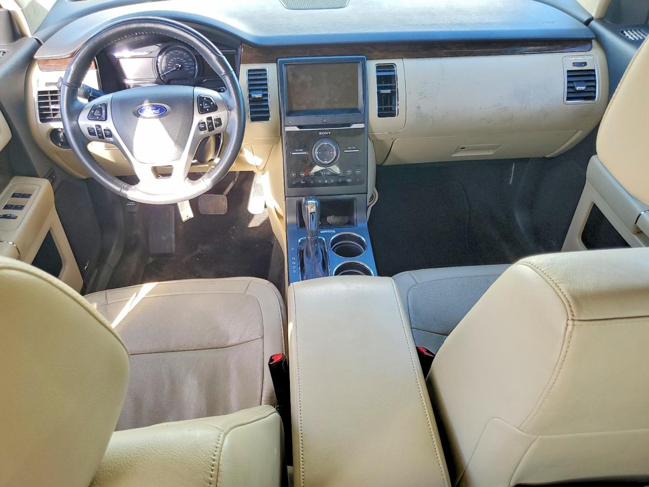 2014 Ford Flex Limited Белый vin: 2FMHK6DT1EBD39730