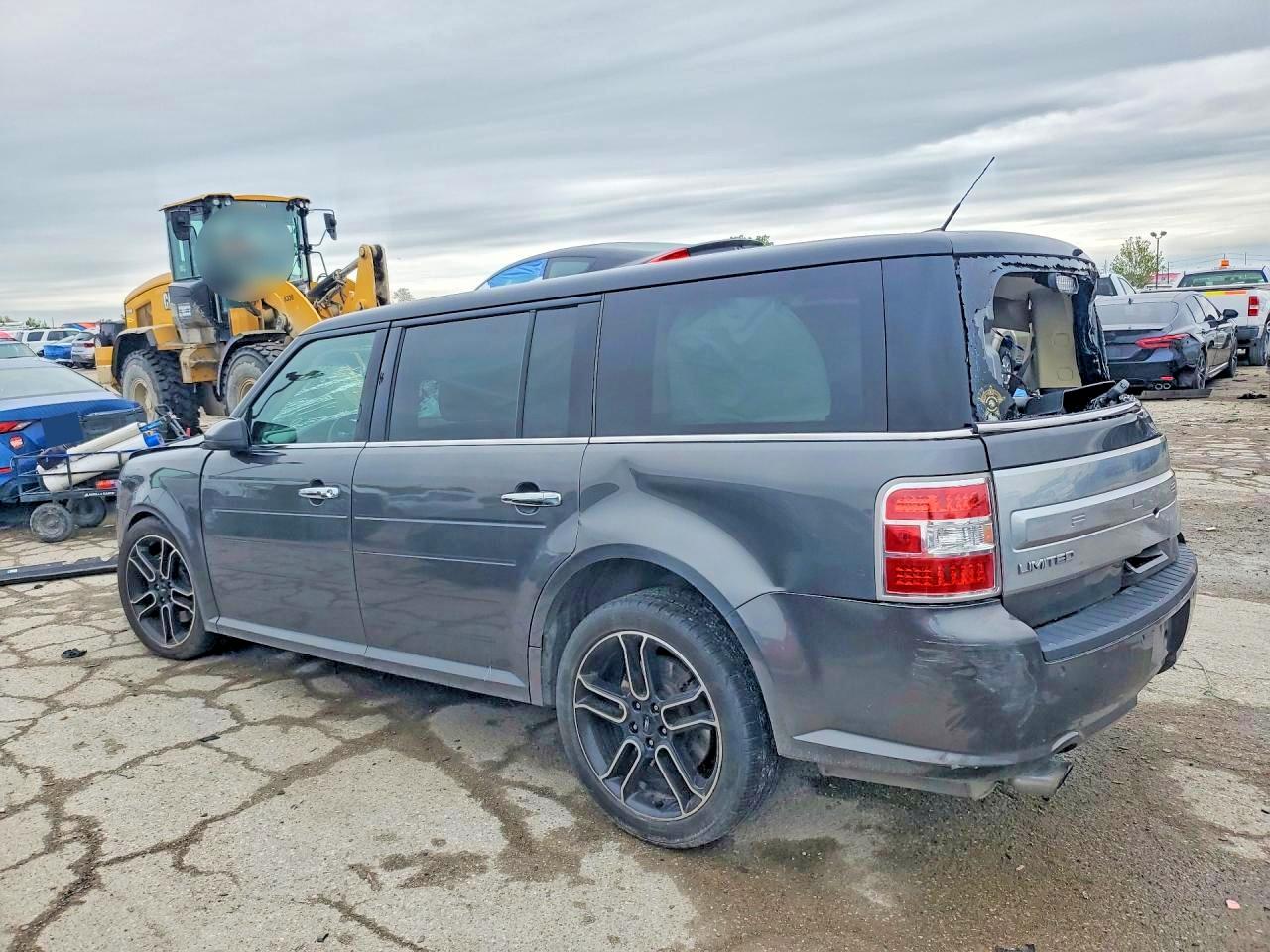 2015 Ford Flex Limited Угольный vin: 2FMHK6DT1FBA06283