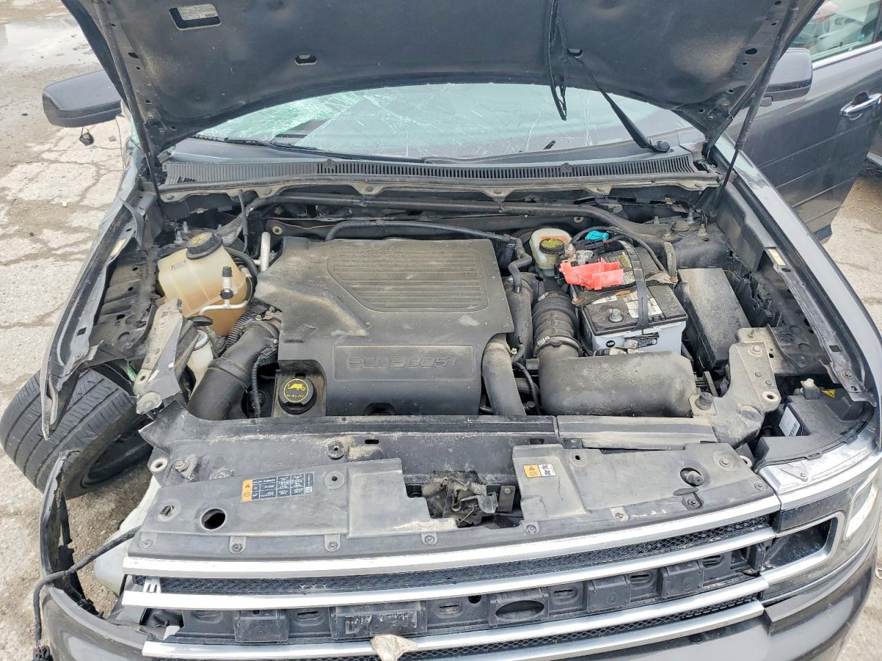 2015 Ford Flex Limited Угольный vin: 2FMHK6DT1FBA06283