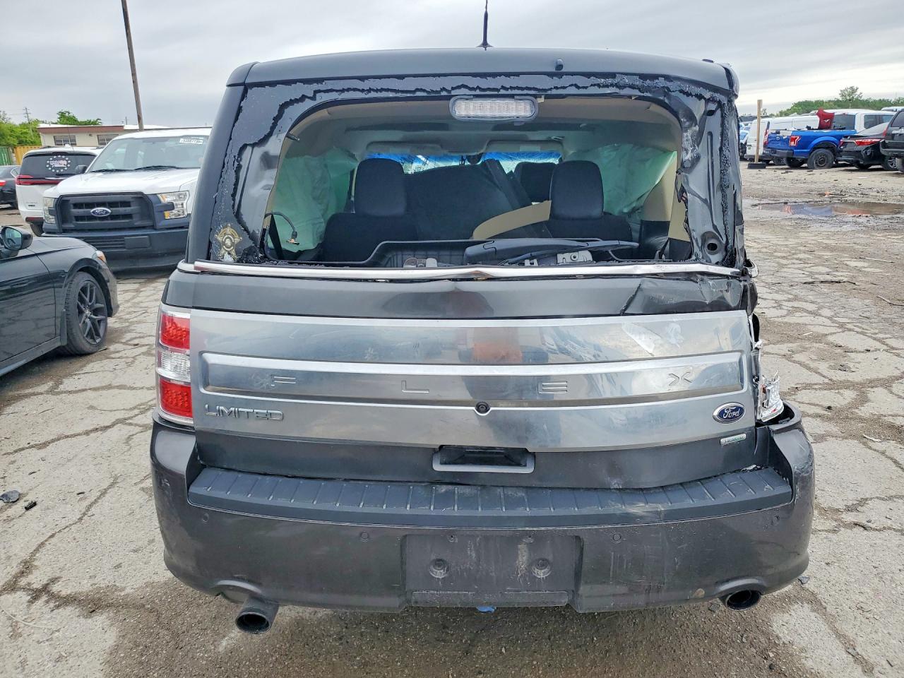 2015 Ford Flex Limited Угольный vin: 2FMHK6DT1FBA06283