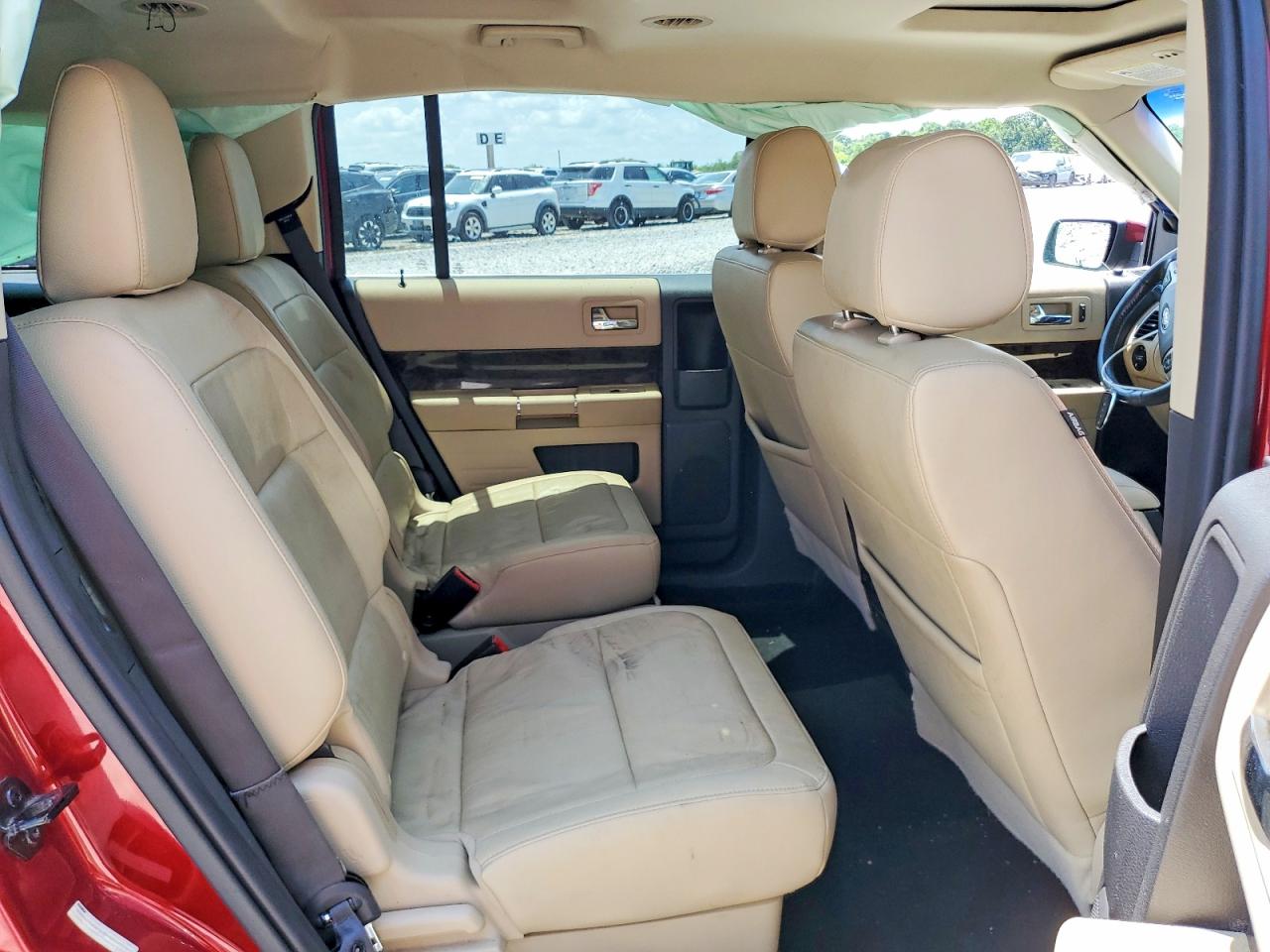 2014 Ford Flex Limited Красный vin: 2FMHK6DT2EBD37159