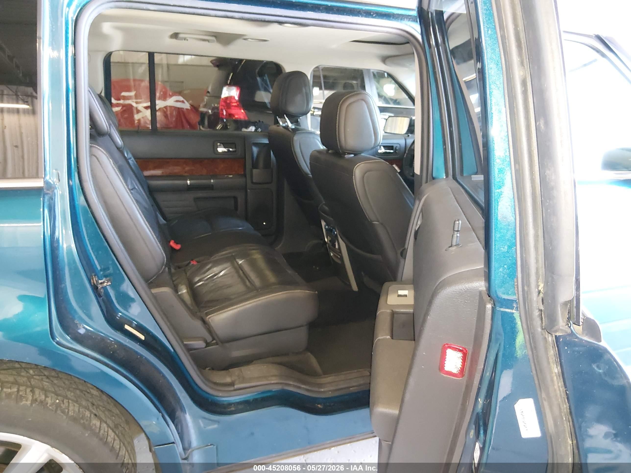 2011 Ford Flex Limited Turquoise vin: 2FMHK6DT3BBD06689