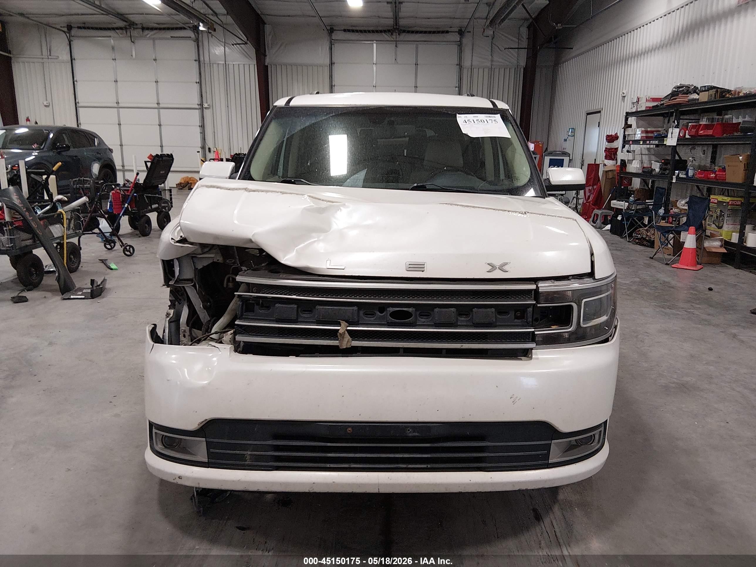 2013 Ford Flex Limited Белый vin: 2FMHK6DT3DBD28405