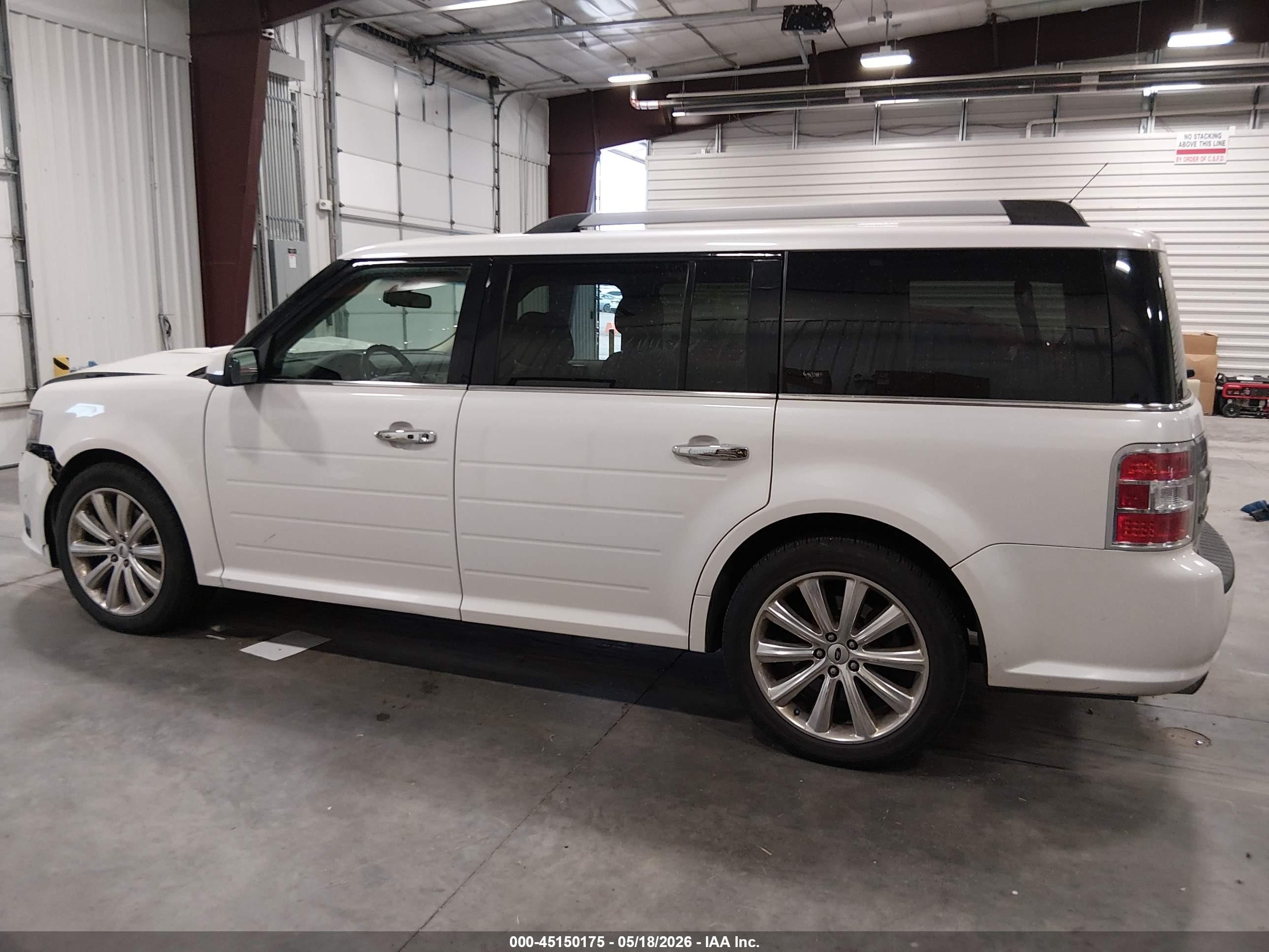 2013 Ford Flex Limited Белый vin: 2FMHK6DT3DBD28405
