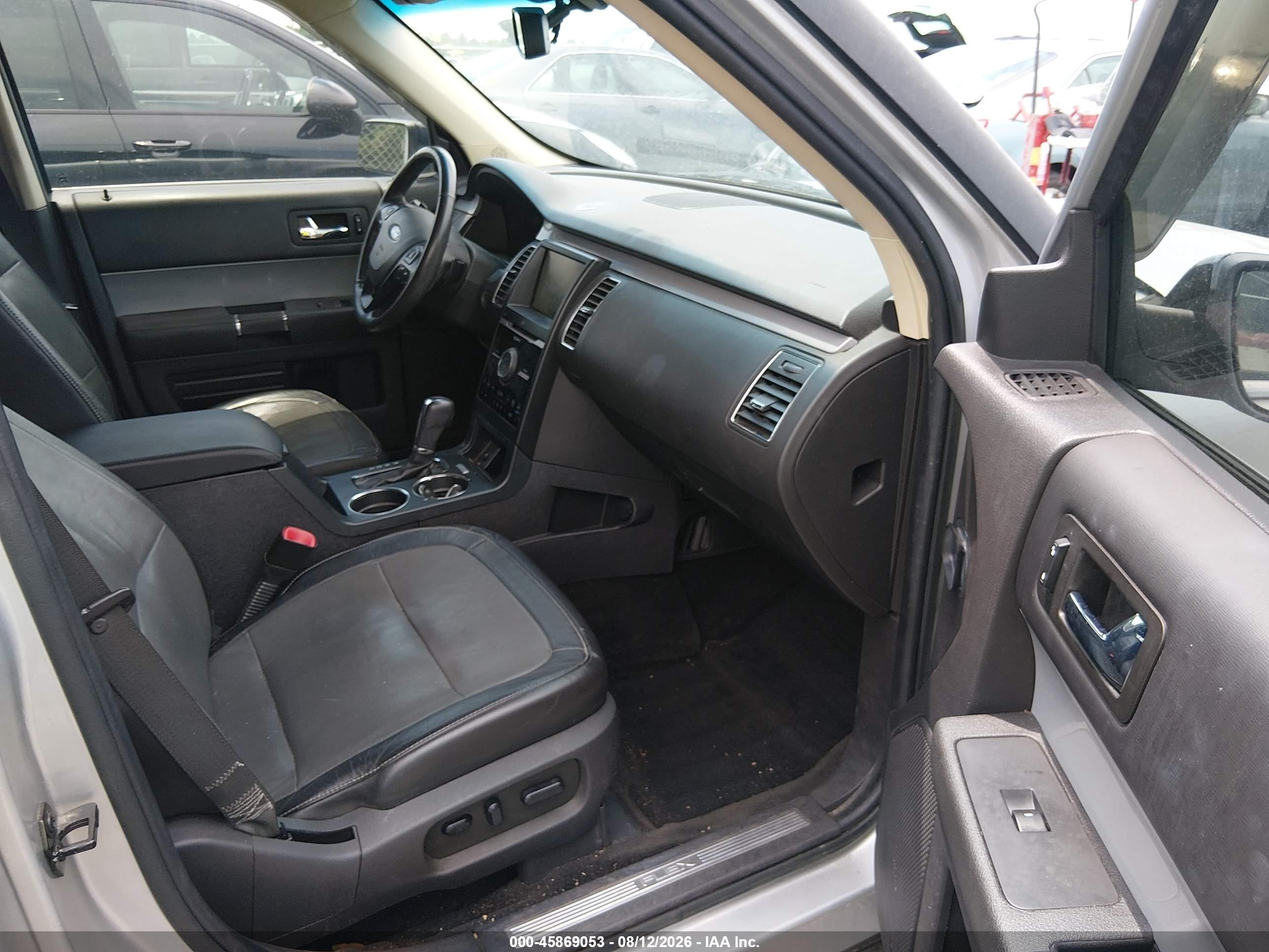 2014 Ford Flex Limited Silver vin: 2FMHK6DT3EBD40295
