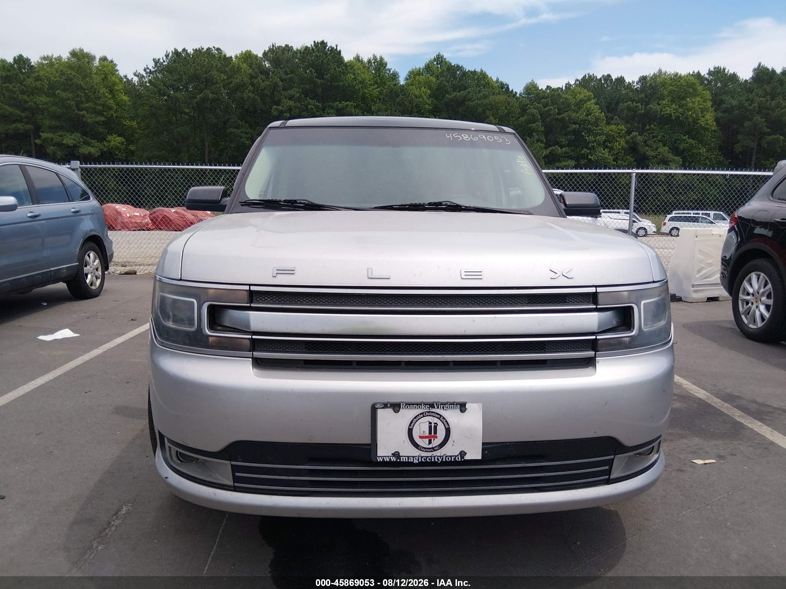 2014 Ford Flex Limited Silver vin: 2FMHK6DT3EBD40295