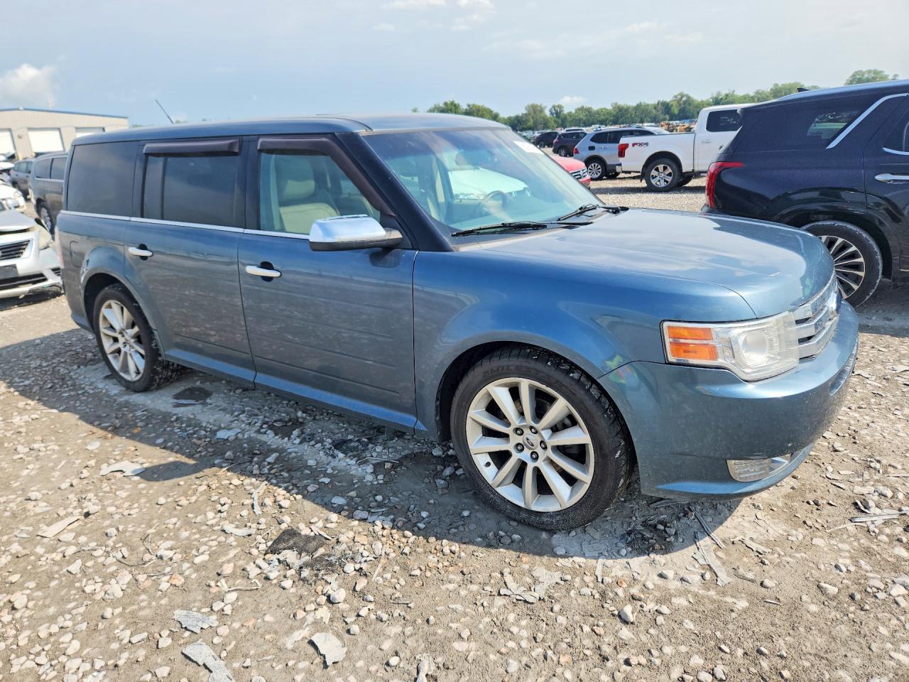 2010 Ford Flex Limited Teal vin: 2FMHK6DT4ABD00494